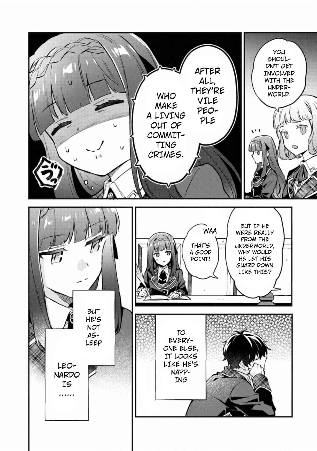 Akutou Ikka no Mana Musume, Tensei Saki mo Otome Game no Gokudou Reijou deshita Chapter 4 - Page 25