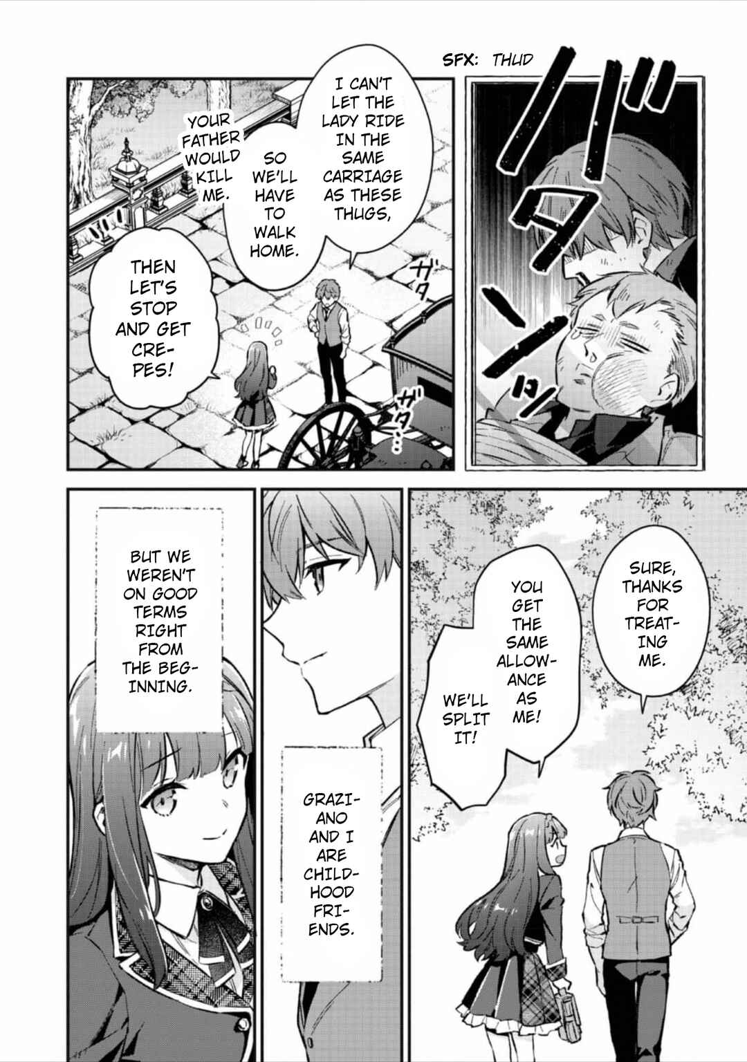 Akutou Ikka no Mana Musume, Tensei Saki mo Otome Game no Gokudou Reijou deshita Chapter 4 - Page 7