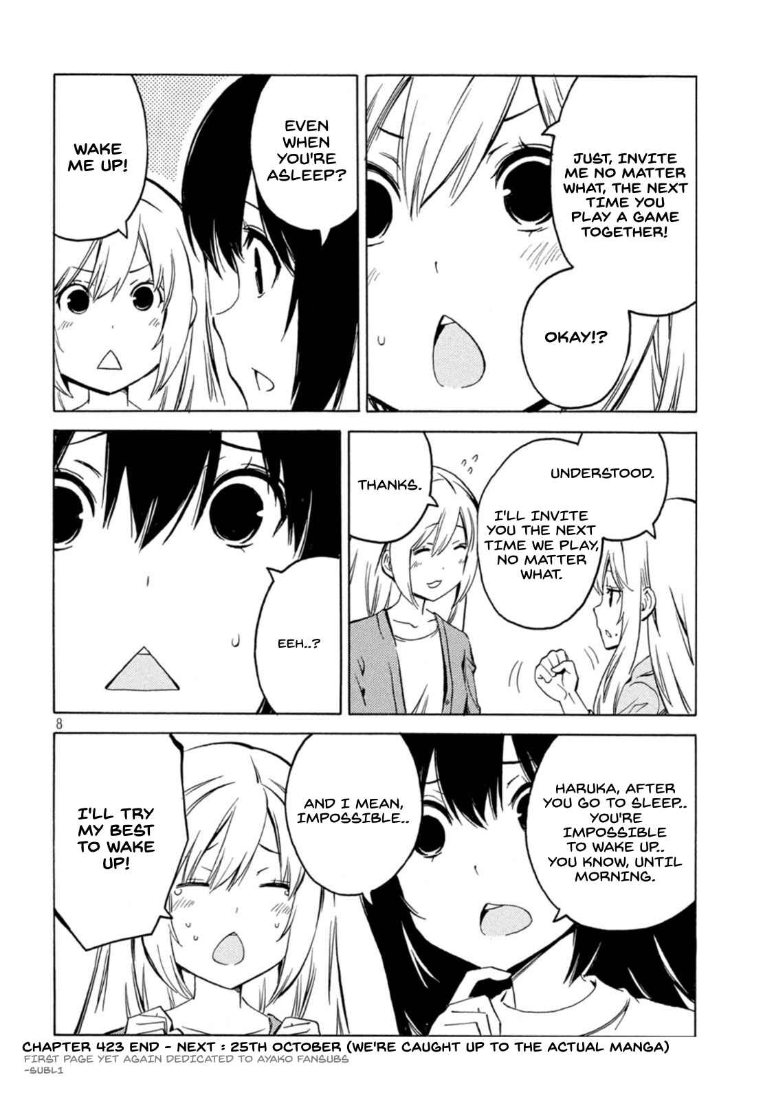 Minami-ke Chapter 423 - Page 8