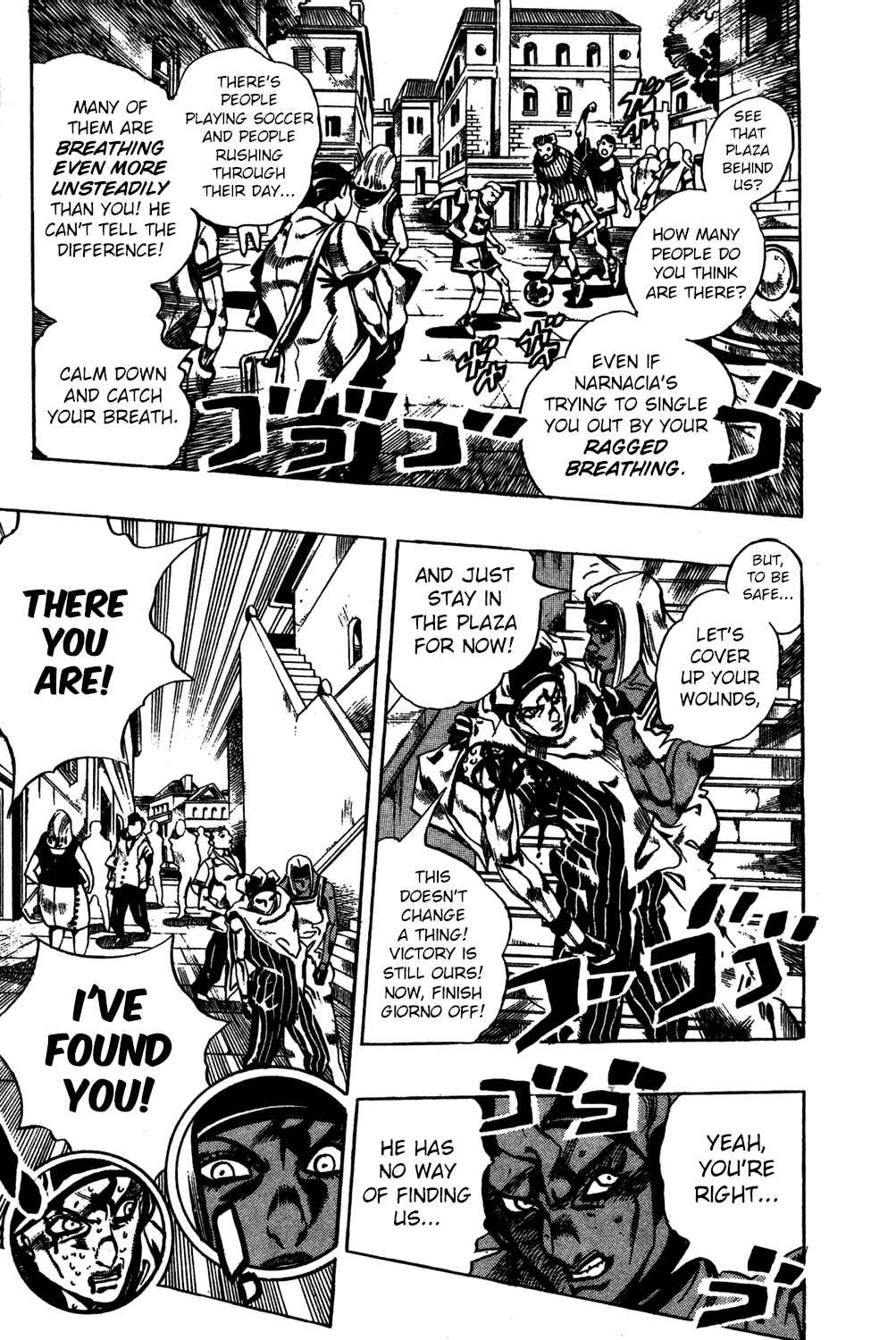 JoJo no Kimyou na Bouken: Part 5 - Ougon no Kaze Chapter 91 - Page 11