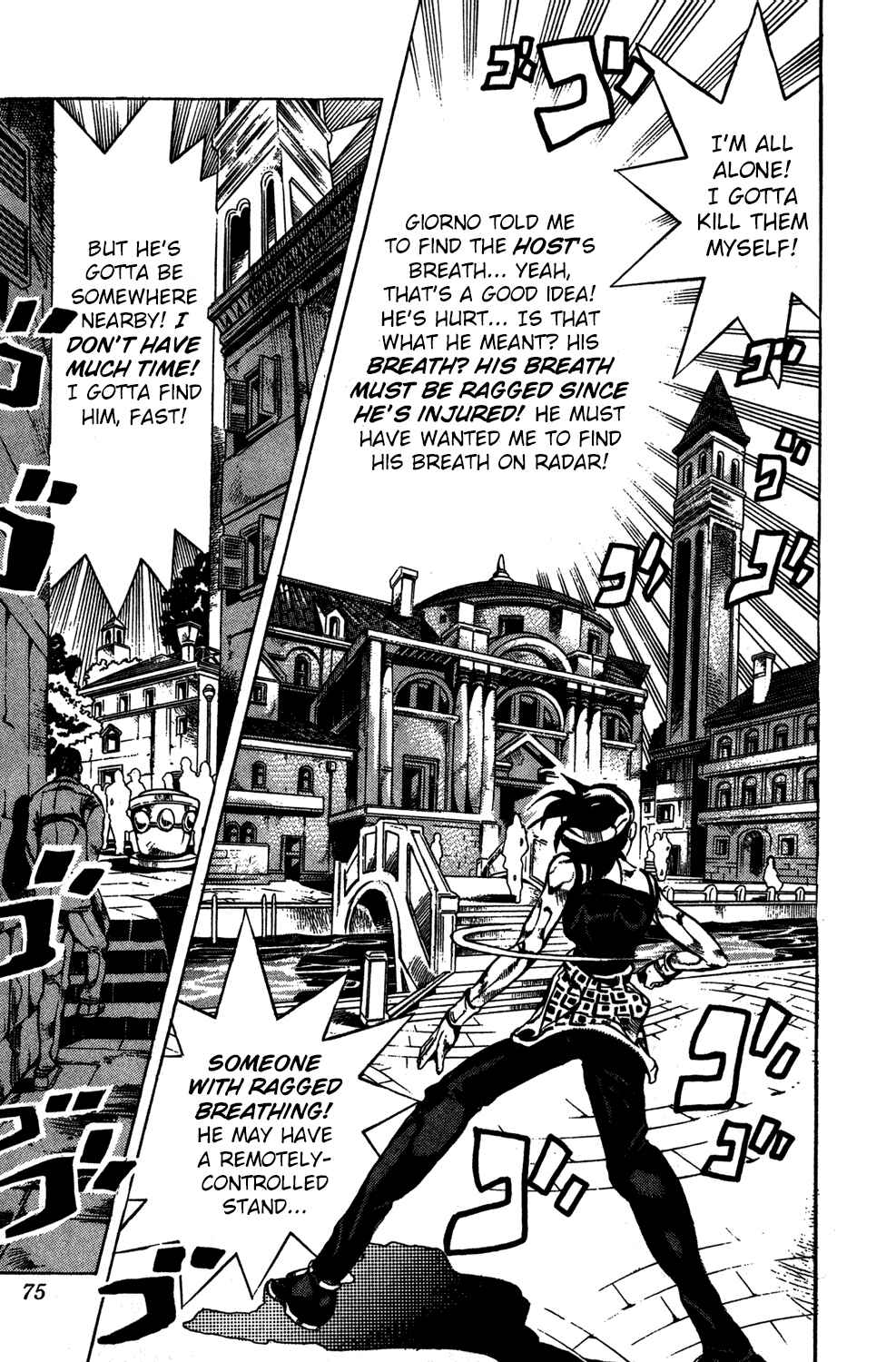 JoJo no Kimyou na Bouken: Part 5 - Ougon no Kaze Chapter 91 - Page 7