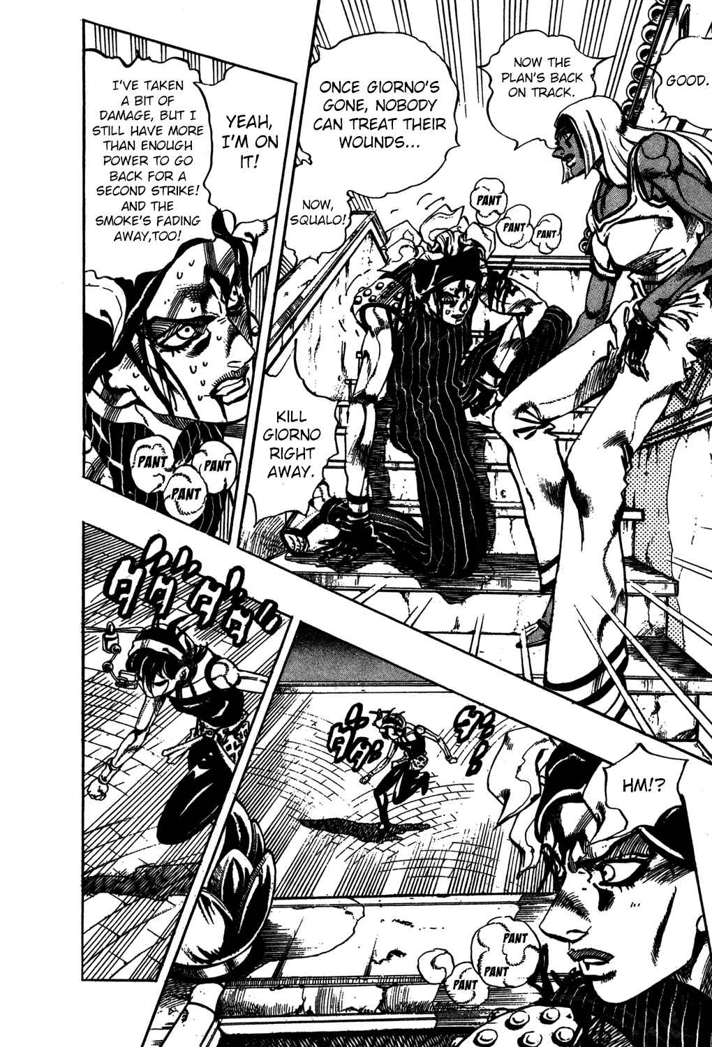 JoJo no Kimyou na Bouken: Part 5 - Ougon no Kaze Chapter 91 - Page 8