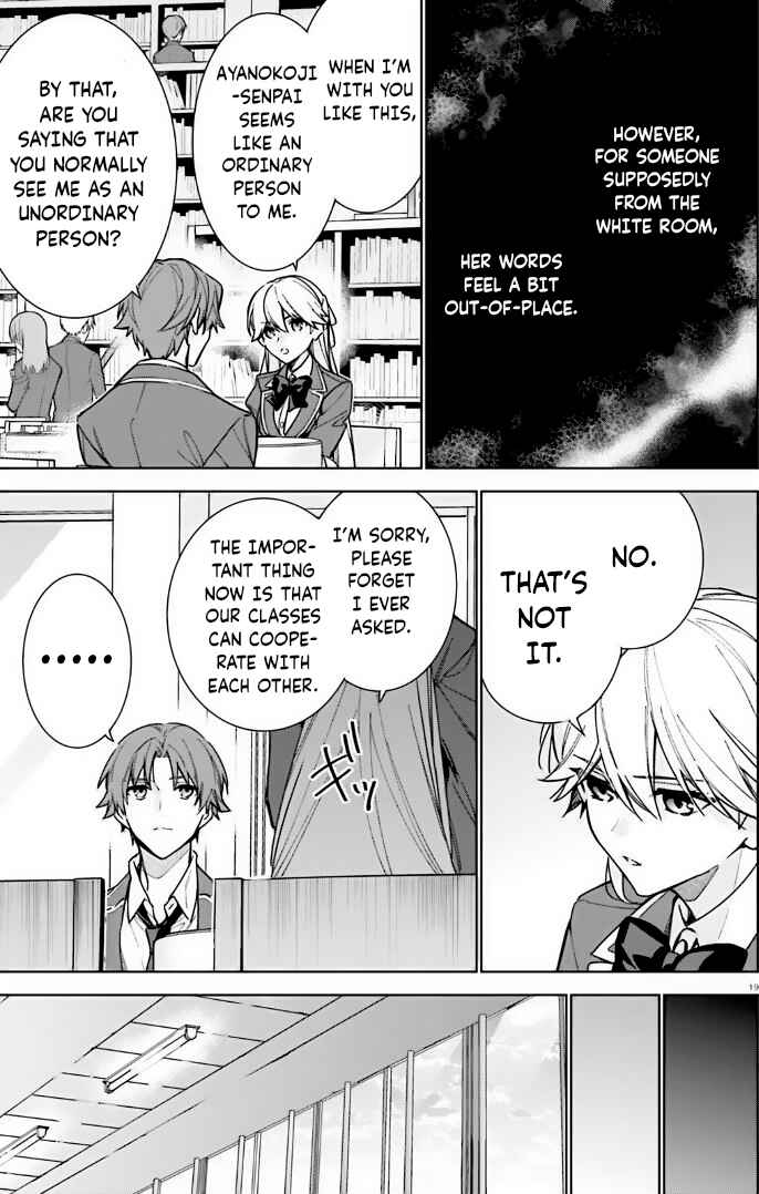 Youkoso Jitsuryoku Shijou Shugi no Kyoushitsu e: 2-nensei-hen Chapter 11 - Page 19