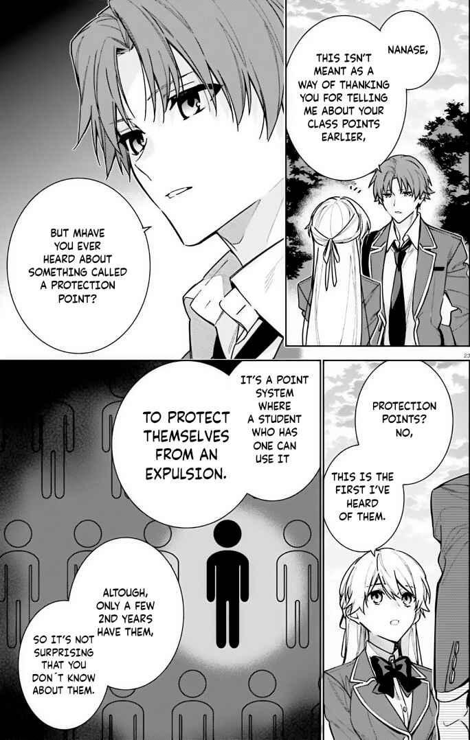 Youkoso Jitsuryoku Shijou Shugi no Kyoushitsu e: 2-nensei-hen Chapter 11 - Page 23