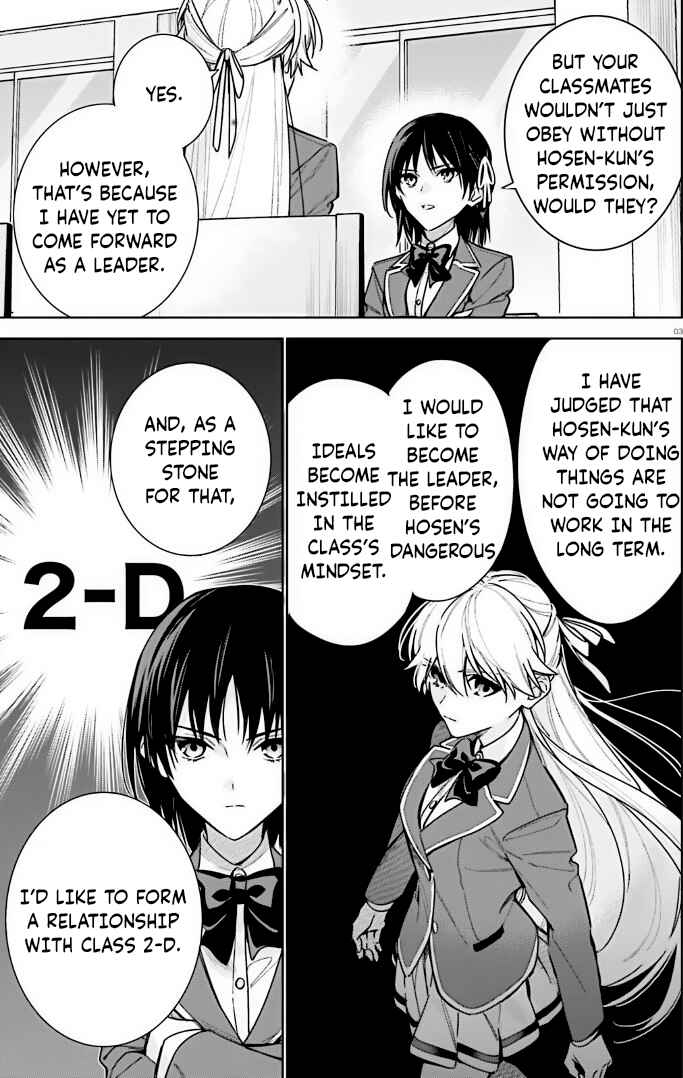 Youkoso Jitsuryoku Shijou Shugi no Kyoushitsu e: 2-nensei-hen Chapter 11 - Page 3