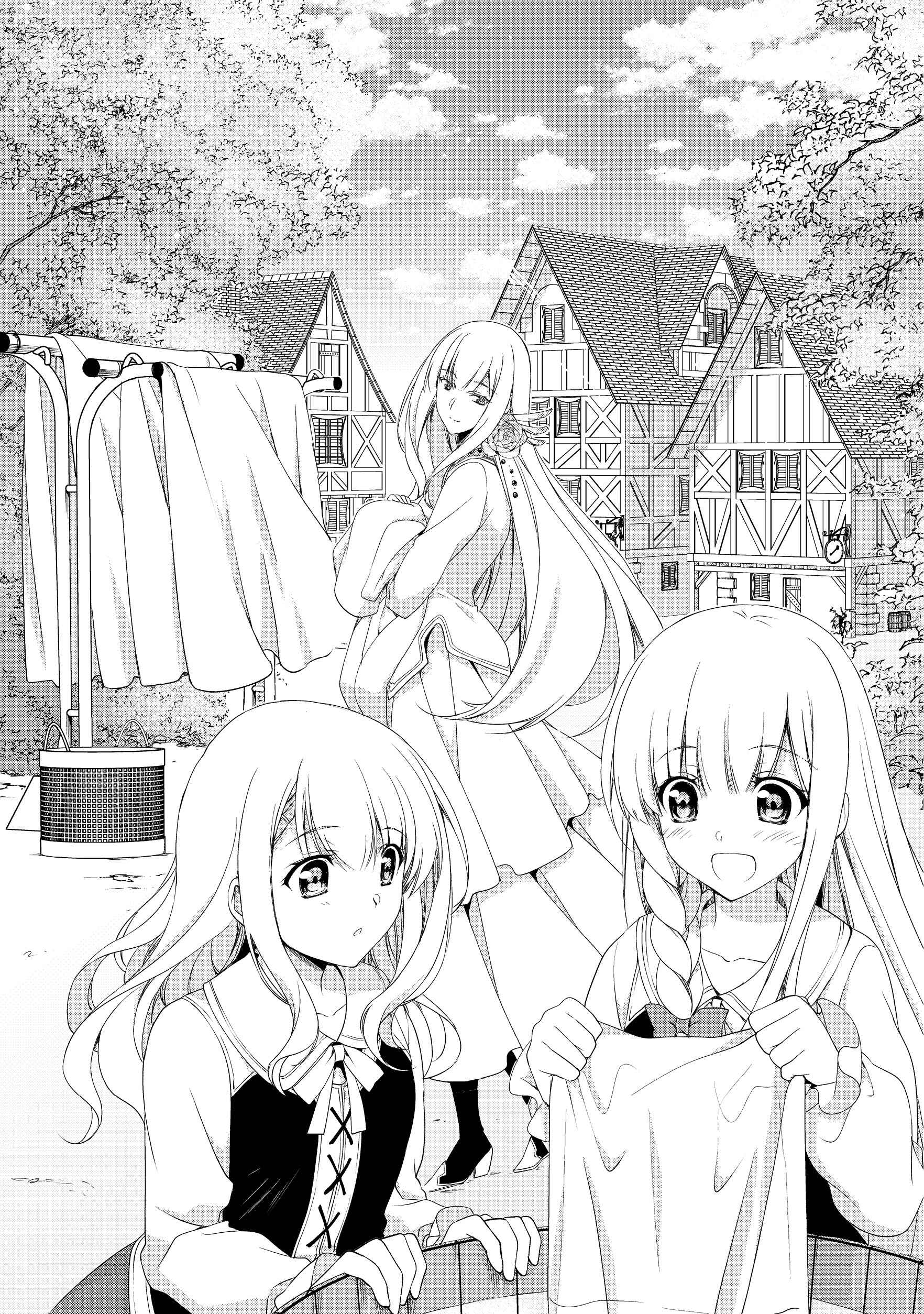 Moto Kizoku Reijou de Mikon no Haha Desuga, Musumetachi ga Kawaii Sugite Boukenshagyo mo Ku ni Narimasen Chapter 2.1 - Page 5
