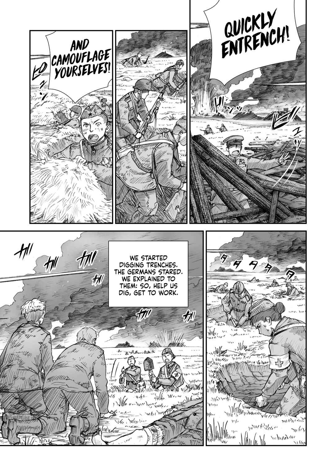 Sensou wa Onna no Kao wo Shiteinai Chapter 28 - Page 5