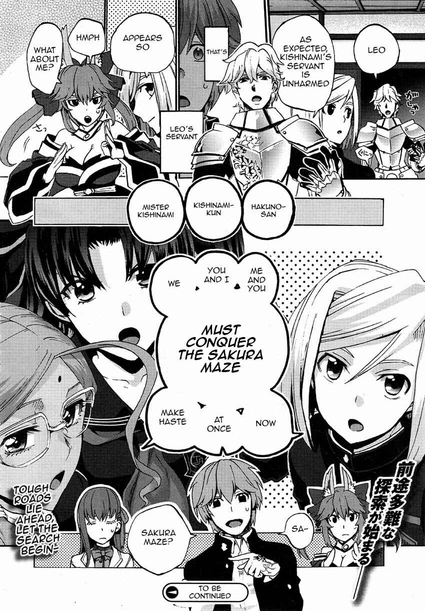 Fate/EXTRA CCC FoxTail Chapter 3 - Page 25