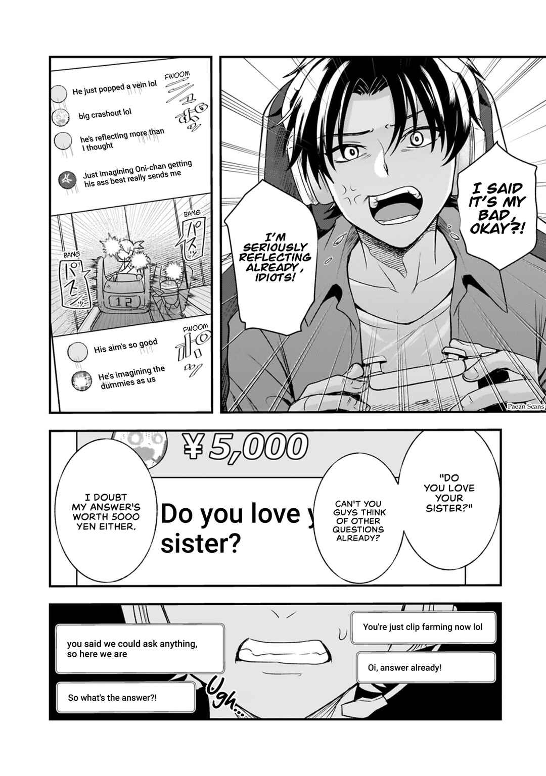 Aorikei Game Haishinsha (20-sai), Haishin no Kiri Wasure ni Yori Ii Hito Bare Suru. Chapter 6.2 - Page 3