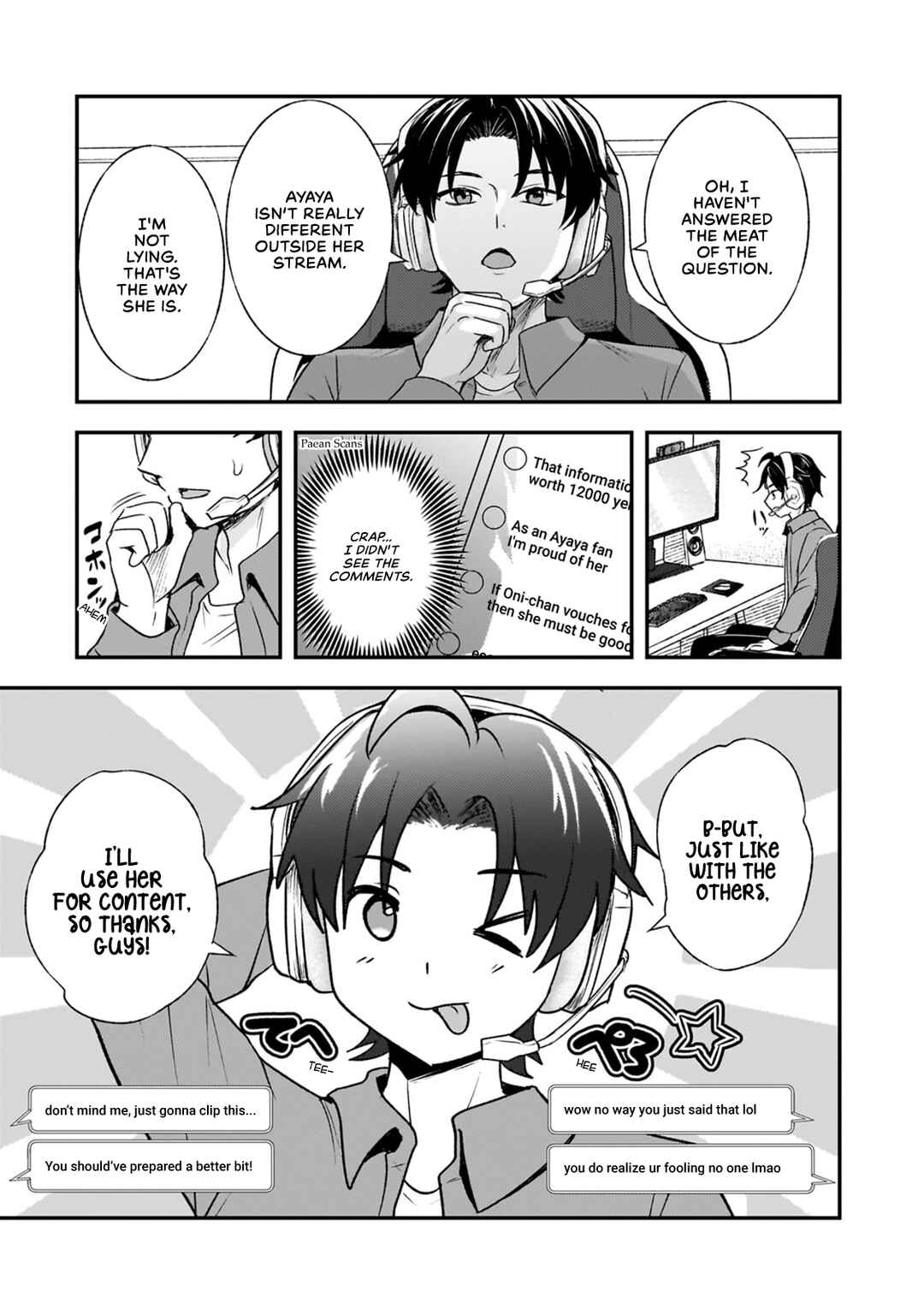 Aorikei Game Haishinsha (20-sai), Haishin no Kiri Wasure ni Yori Ii Hito Bare Suru. Chapter 6.2 - Page 8