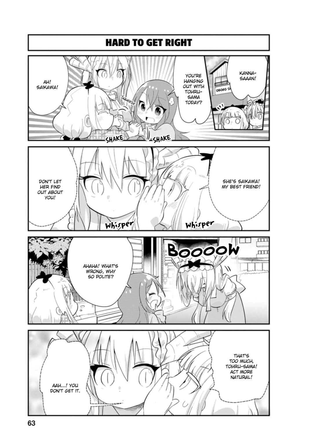Kobayashi-san Chi no Maid Dragon - Kanna no Nichijou Chapter 85 - Page 7