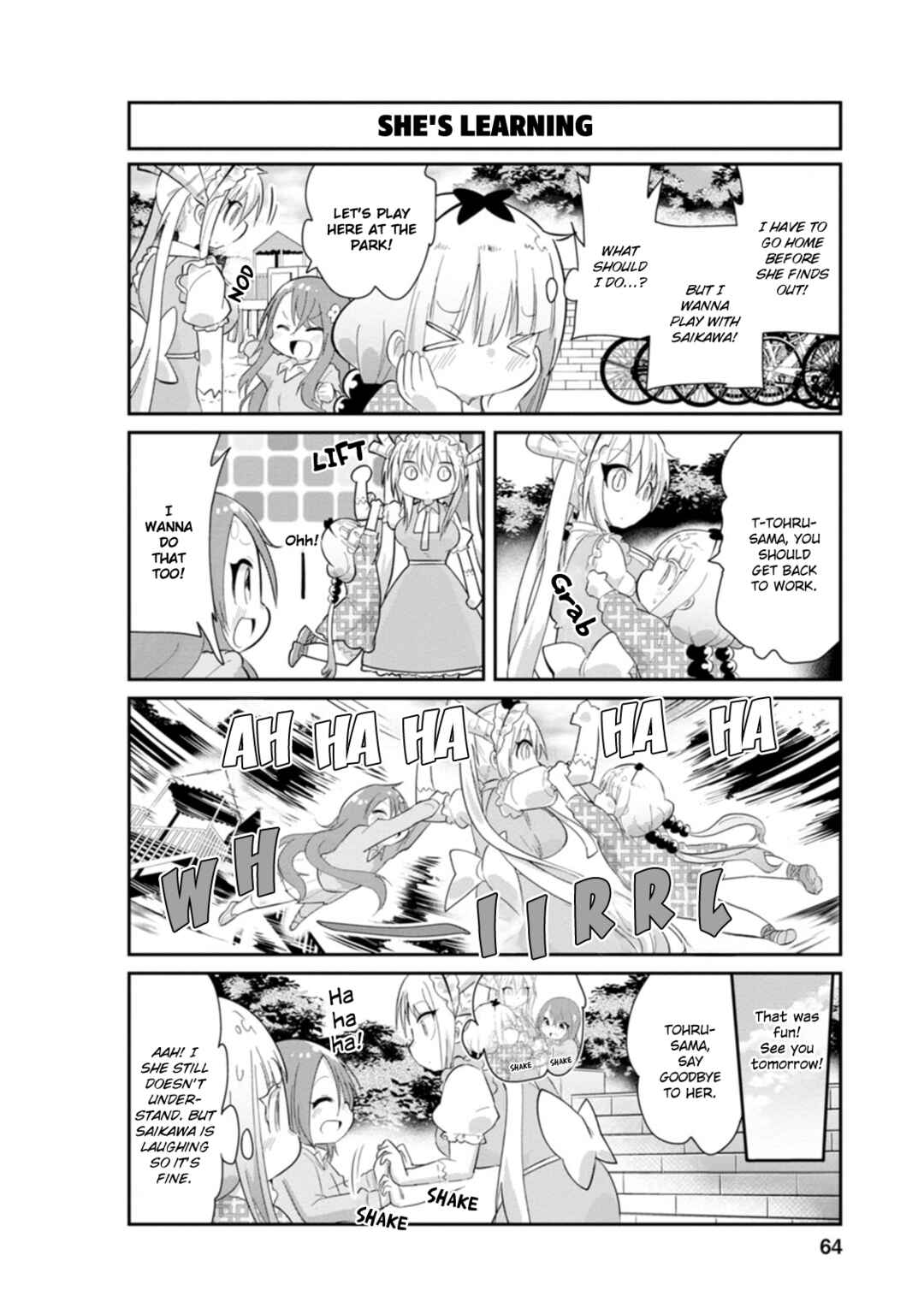 Kobayashi-san Chi no Maid Dragon - Kanna no Nichijou Chapter 85 - Page 8