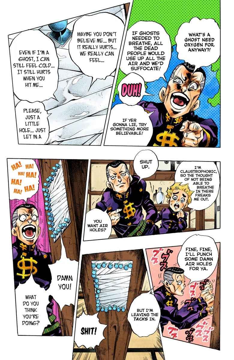 JoJo no Kimyou na Bouken: Part 4 - Diamond wa Kudakenai Color-ban Chapter 103 - Page 10