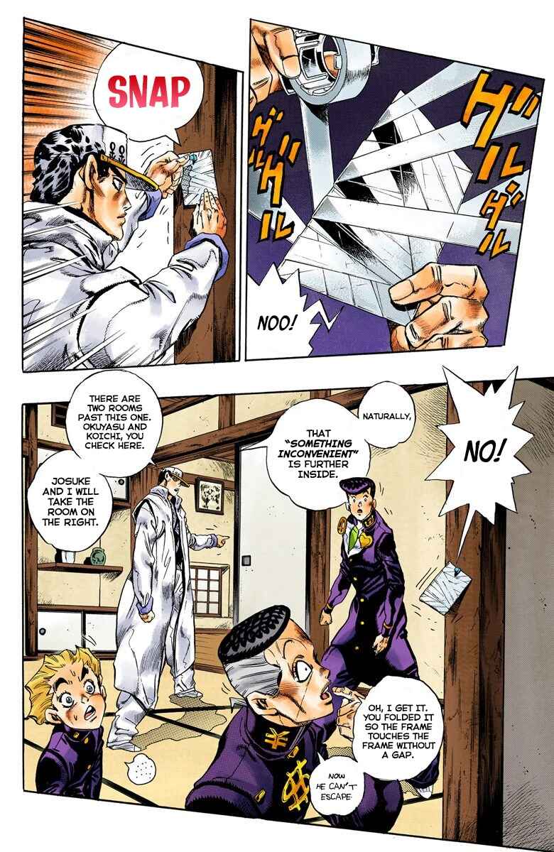 JoJo no Kimyou na Bouken: Part 4 - Diamond wa Kudakenai Color-ban Chapter 103 - Page 7