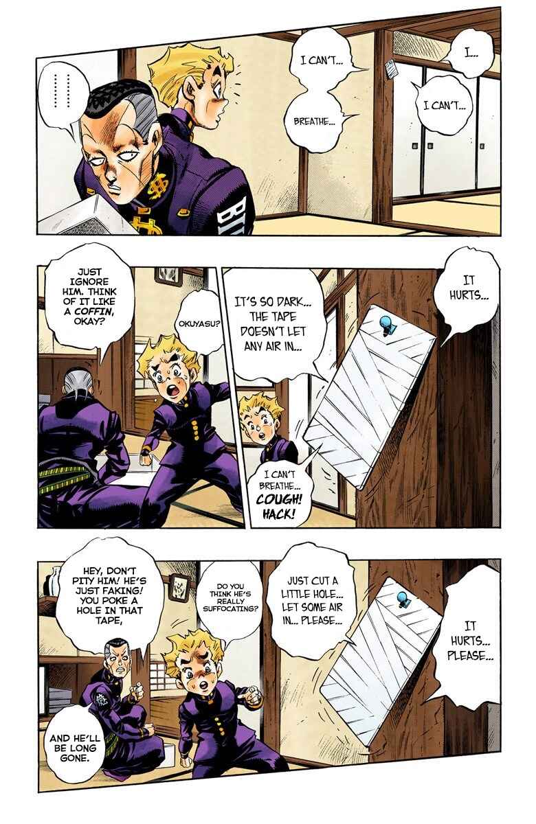 JoJo no Kimyou na Bouken: Part 4 - Diamond wa Kudakenai Color-ban Chapter 103 - Page 9