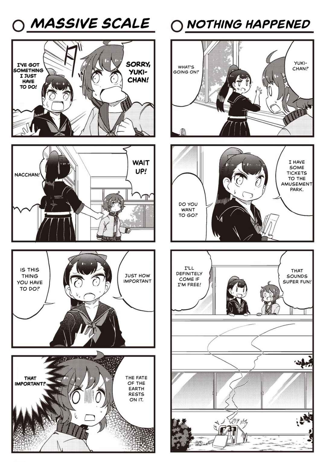 Yonkoma 13 Kihei Bouei-ken!! ~Kochira Sector X~ Chapter 23 - Page 7