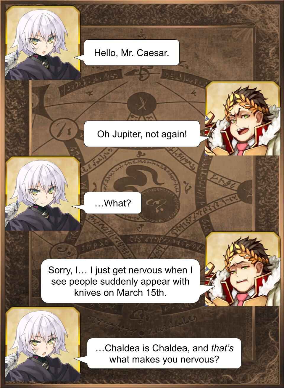 Daily Chaldea Chapter 2510 - Page 1