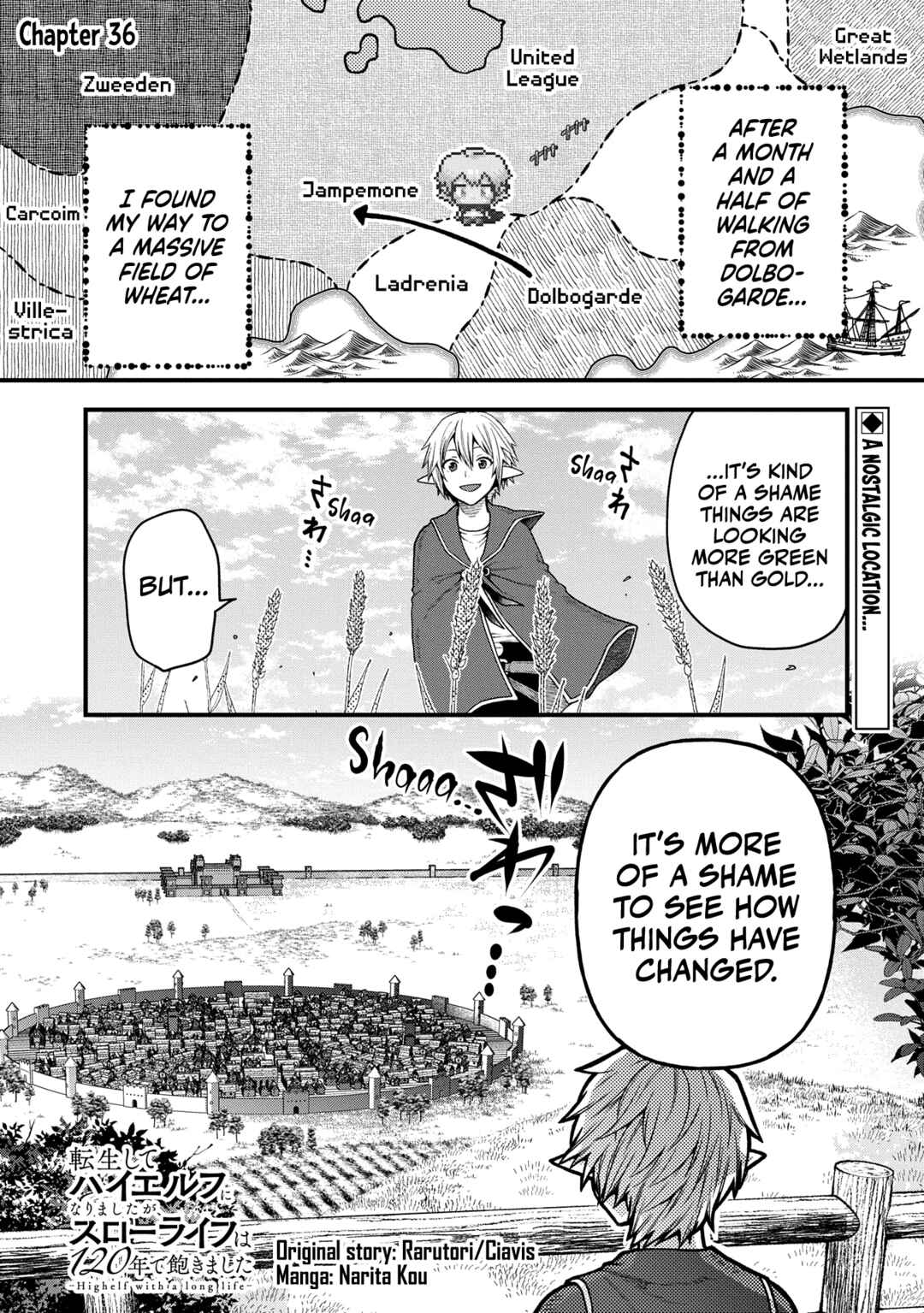Tensei Shite High Elf ni Narimashitaga, Slow Life wa 120-nen de Akimashita - Highelf with a Long Life Chapter 36 - Page 2