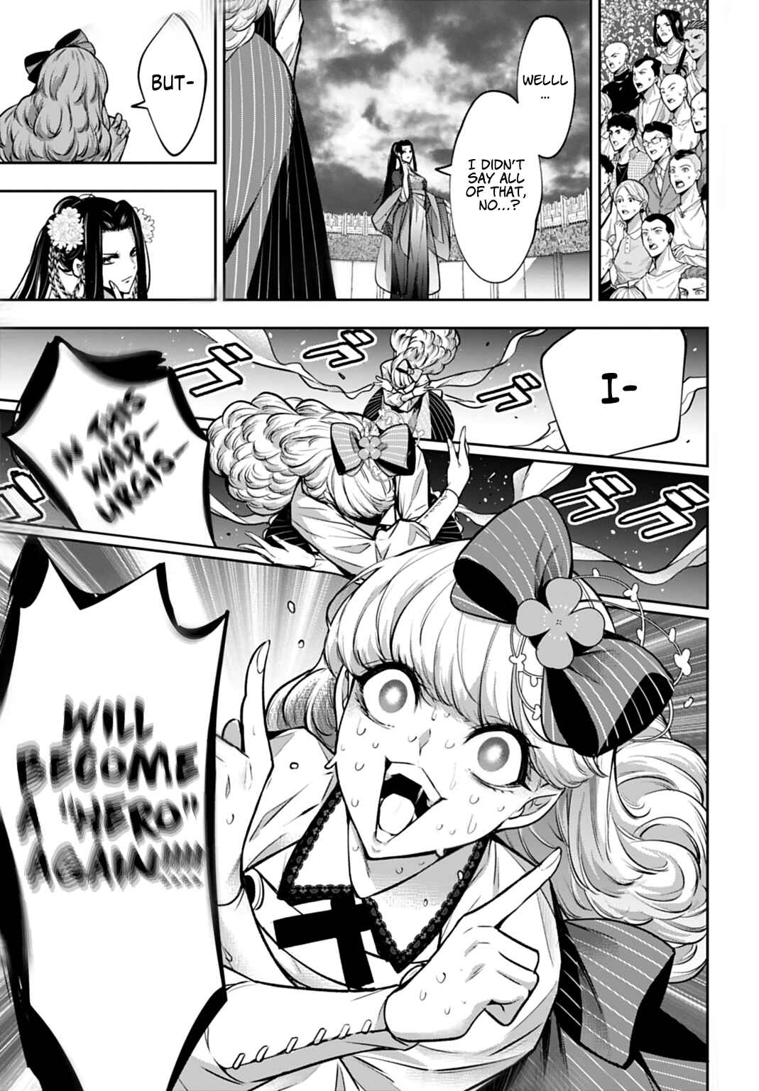 Majo Taisen - 32-nin no Isai no Majo wa Koroshiau Chapter 64 - Page 23