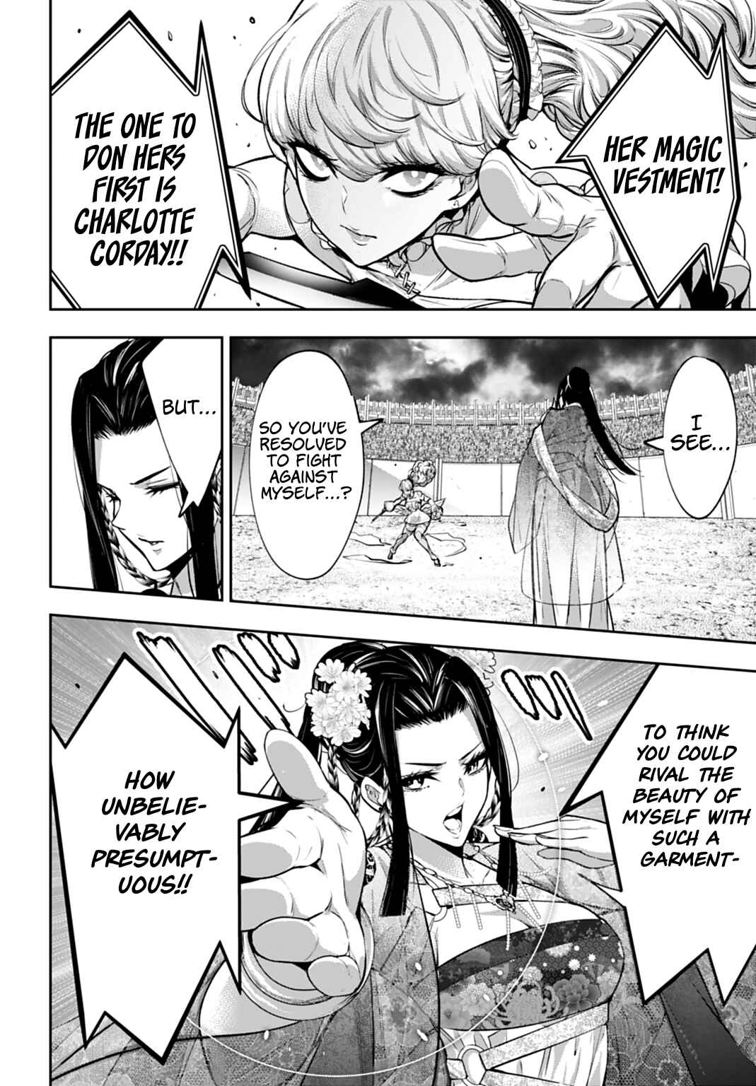 Majo Taisen - 32-nin no Isai no Majo wa Koroshiau Chapter 64 - Page 26