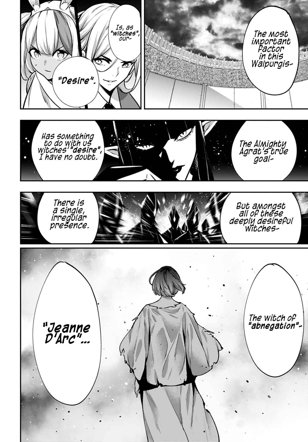 Majo Taisen - 32-nin no Isai no Majo wa Koroshiau Chapter 64 - Page 4