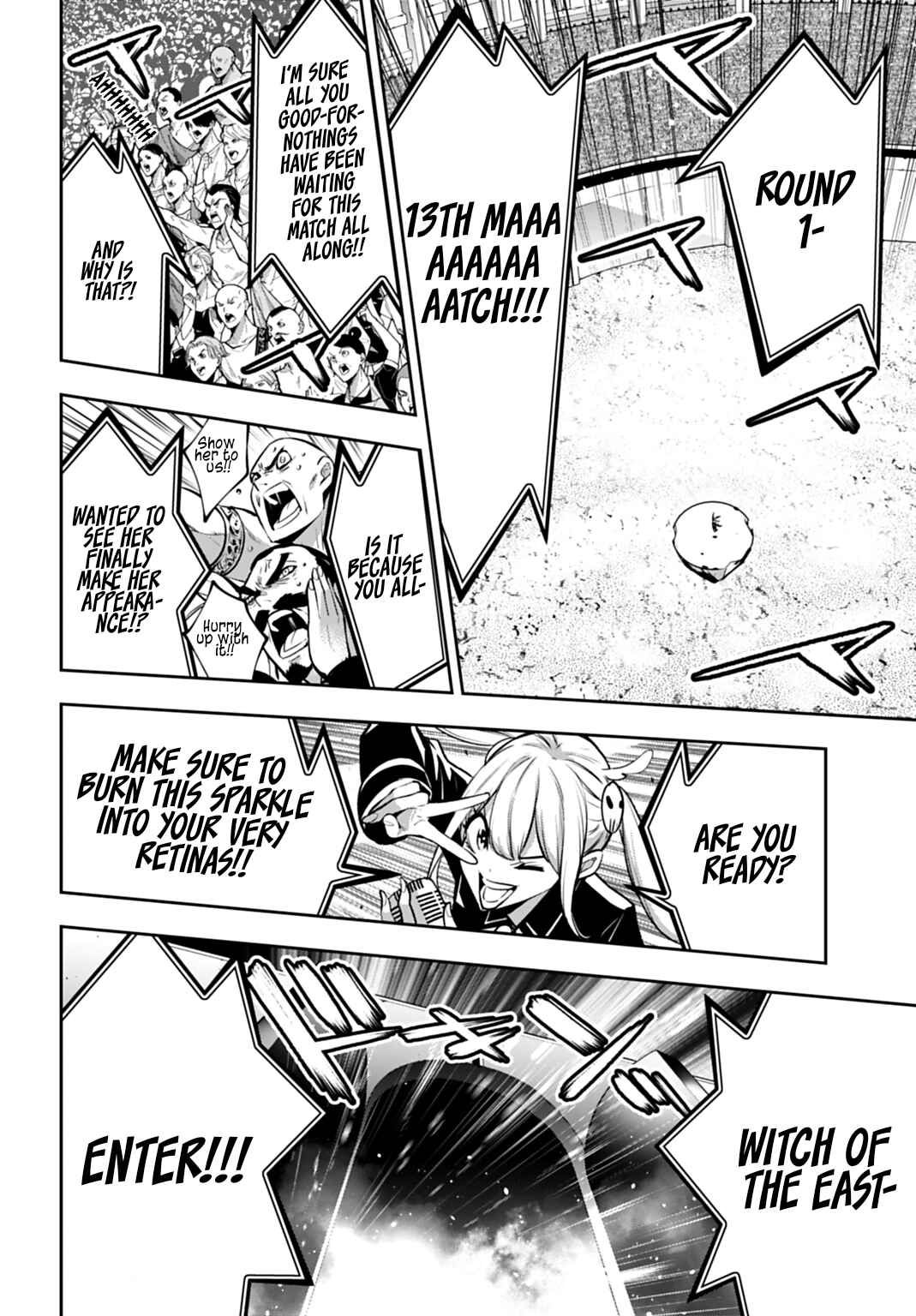 Majo Taisen - 32-nin no Isai no Majo wa Koroshiau Chapter 64 - Page 8