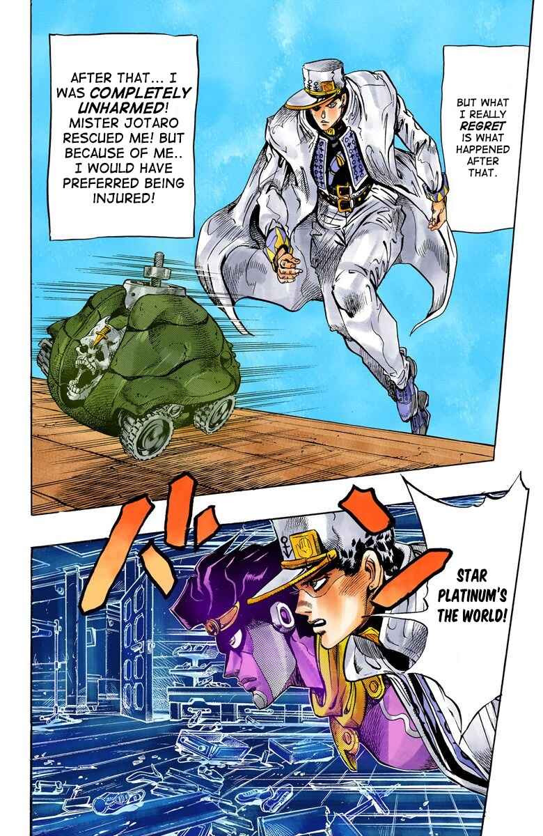 JoJo no Kimyou na Bouken: Part 4 - Diamond wa Kudakenai Color-ban Chapter 92 - Page 2