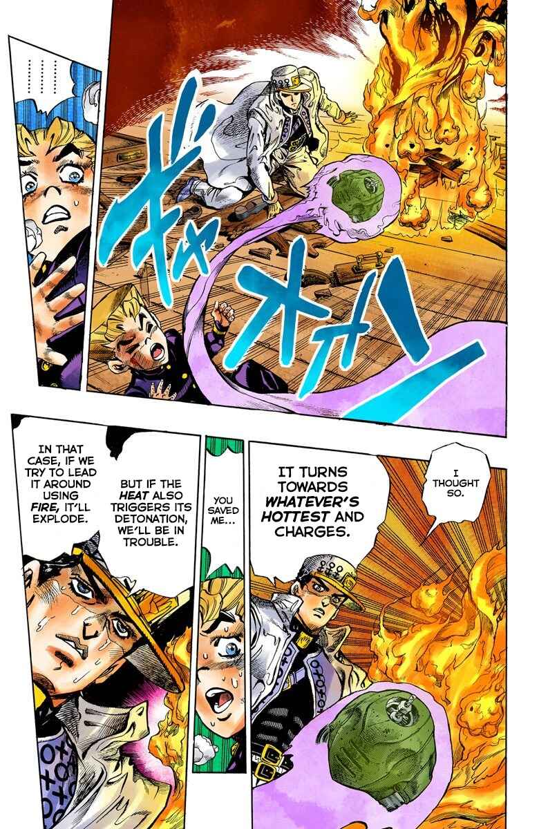 JoJo no Kimyou na Bouken: Part 4 - Diamond wa Kudakenai Color-ban Chapter 92 - Page 5