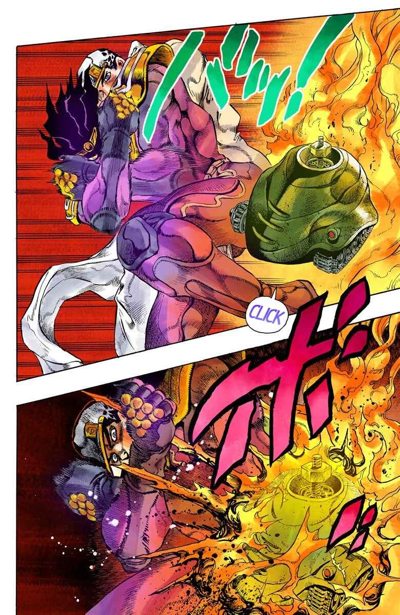 JoJo no Kimyou na Bouken: Part 4 - Diamond wa Kudakenai Color-ban Chapter 92 - Page 6