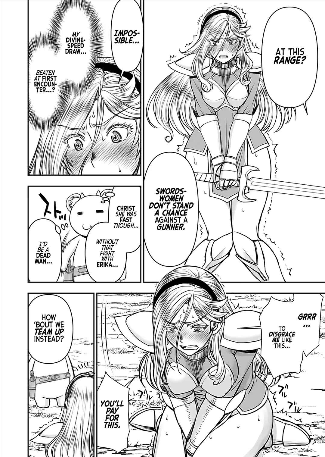 Isekai Sniper wa Onna Senshi no Mofumofu Aigan Doubutsu Chapter 15 - Page 14