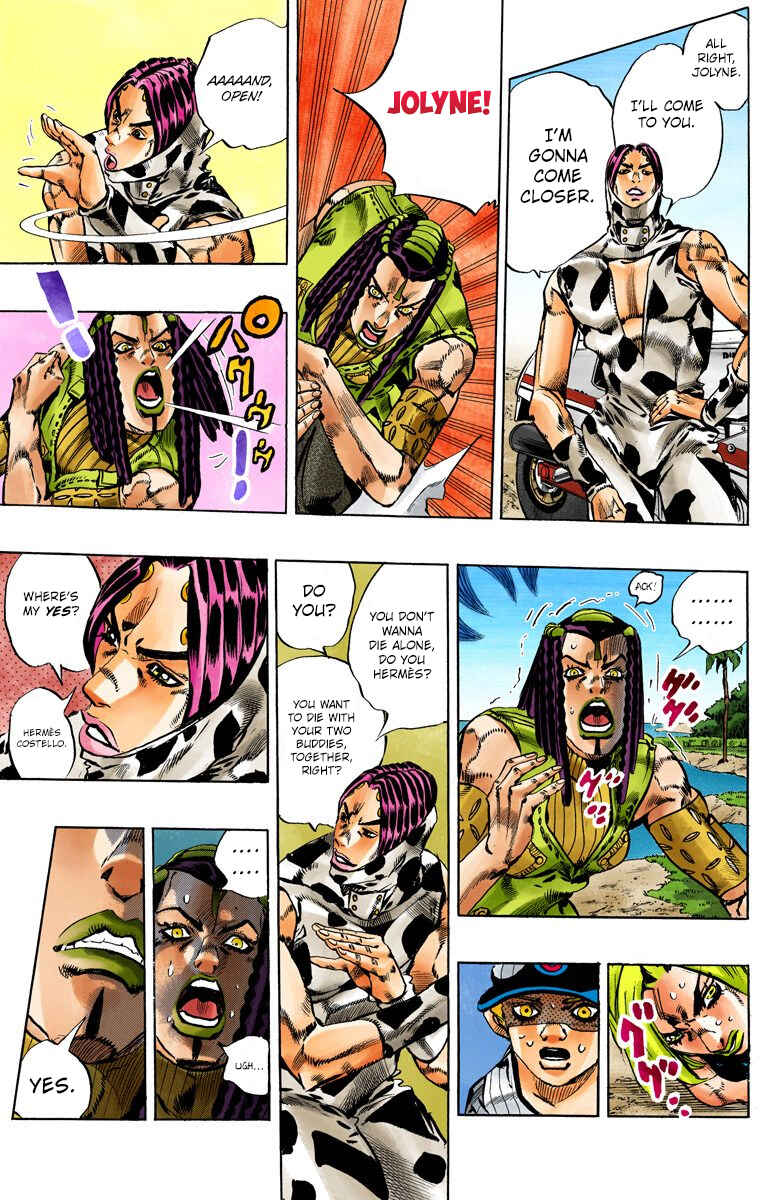 JoJo no Kimyou na Bouken: Part 6 - Stone Ocean Color-ban Chapter 115 - Page 4