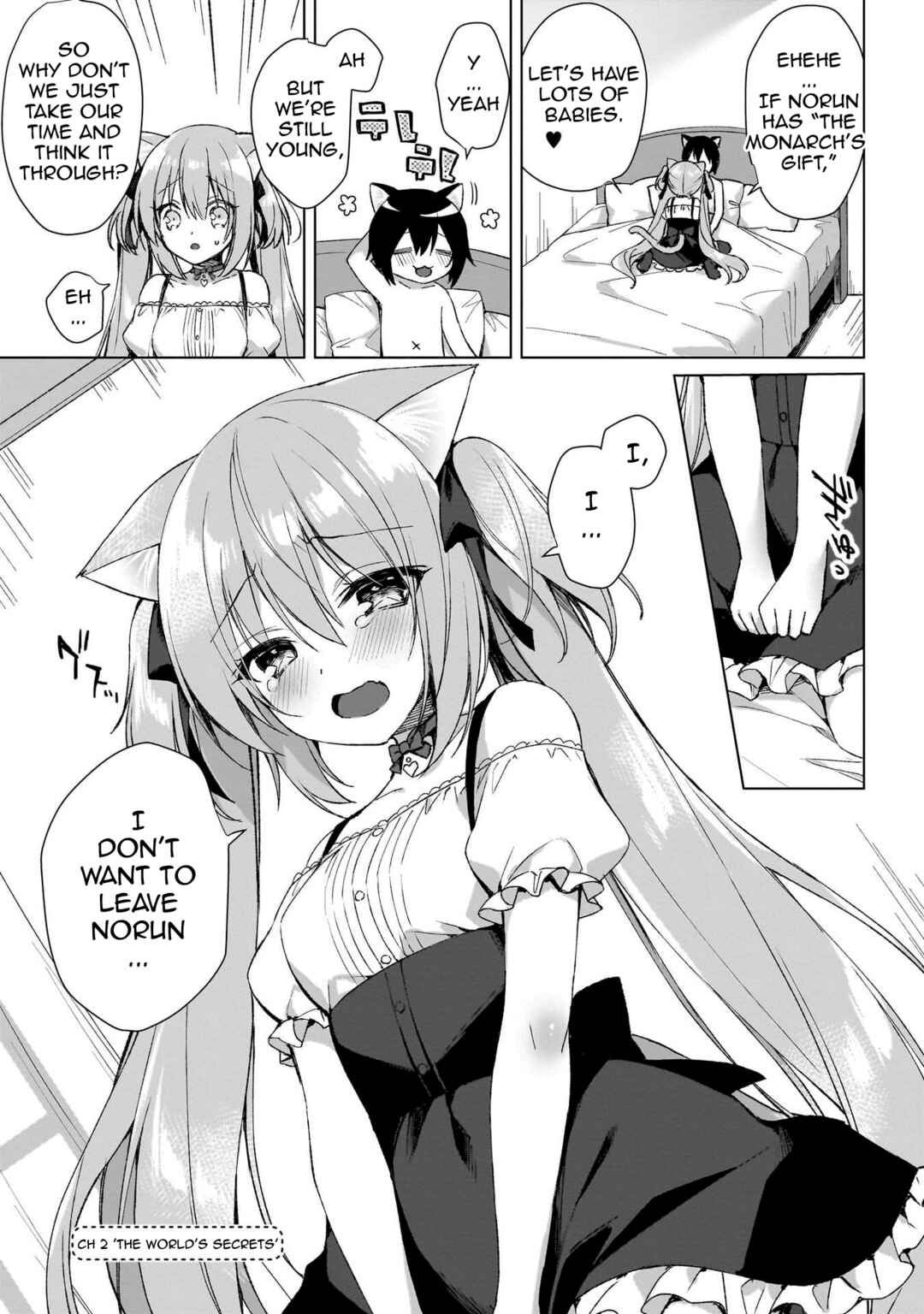 Boku no Risou no Isekai Seikatsu - Tensei shitara Kemomimi Musume darake no Sekai de Harem ni Chapter 2 - Page 1