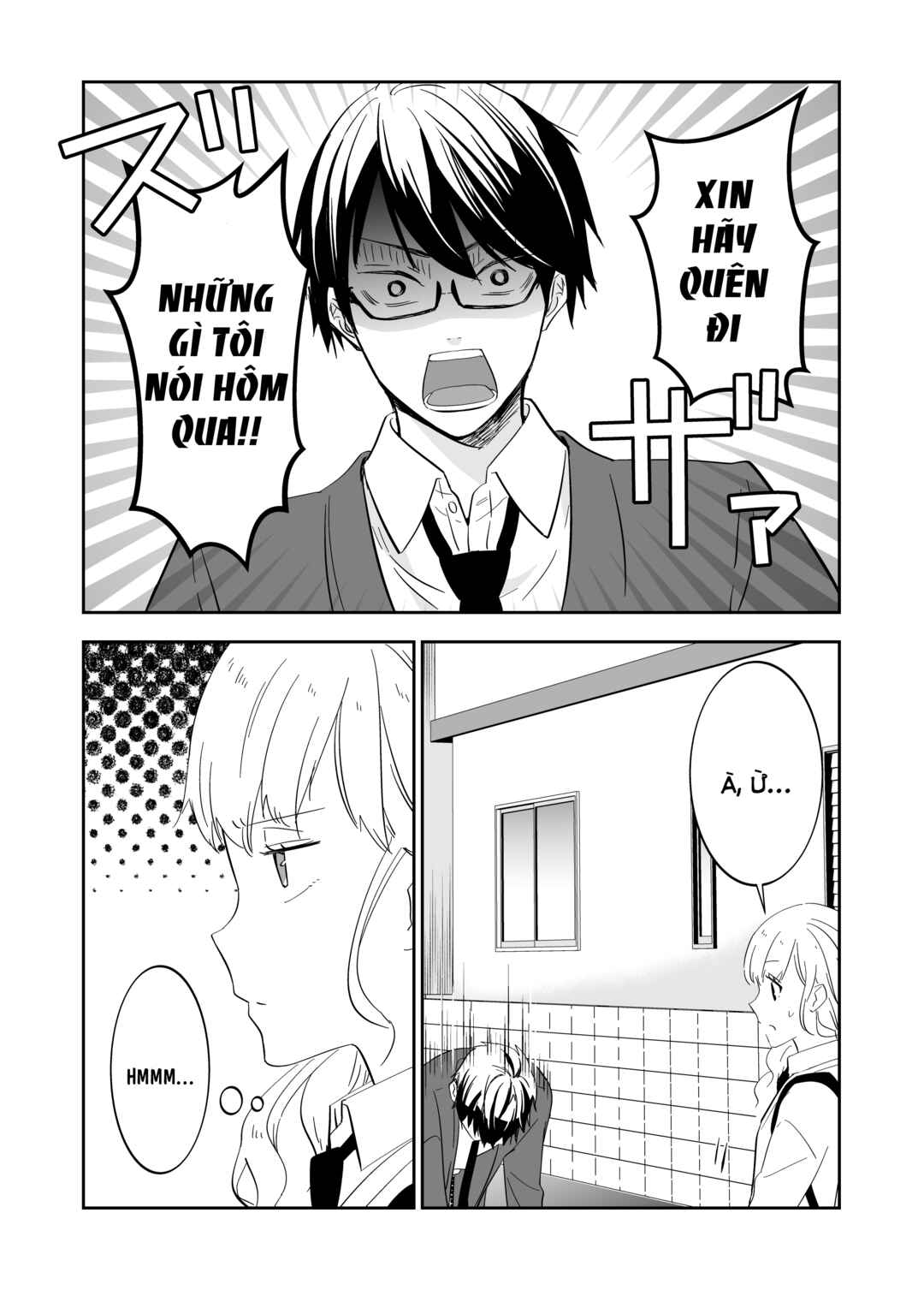 The World Will Be Destroyed Tomorrow, so I Want to Rub Your Boobs Chapter 2 - Page 3