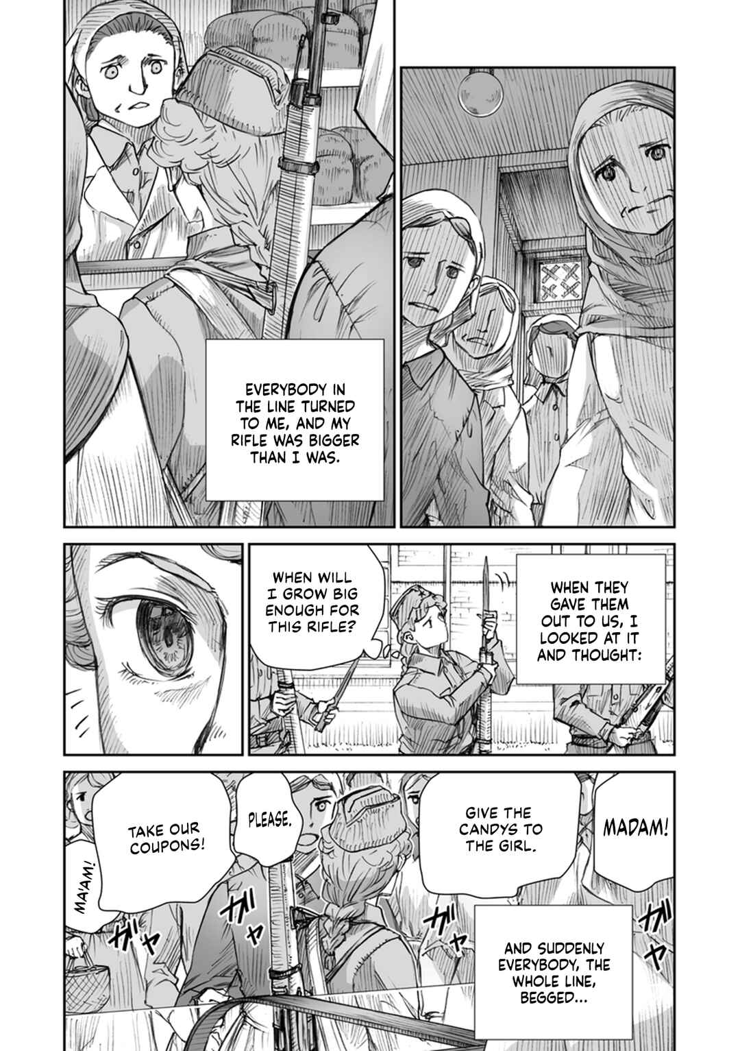 Sensou wa Onna no Kao wo Shiteinai Chapter 22 - Page 12
