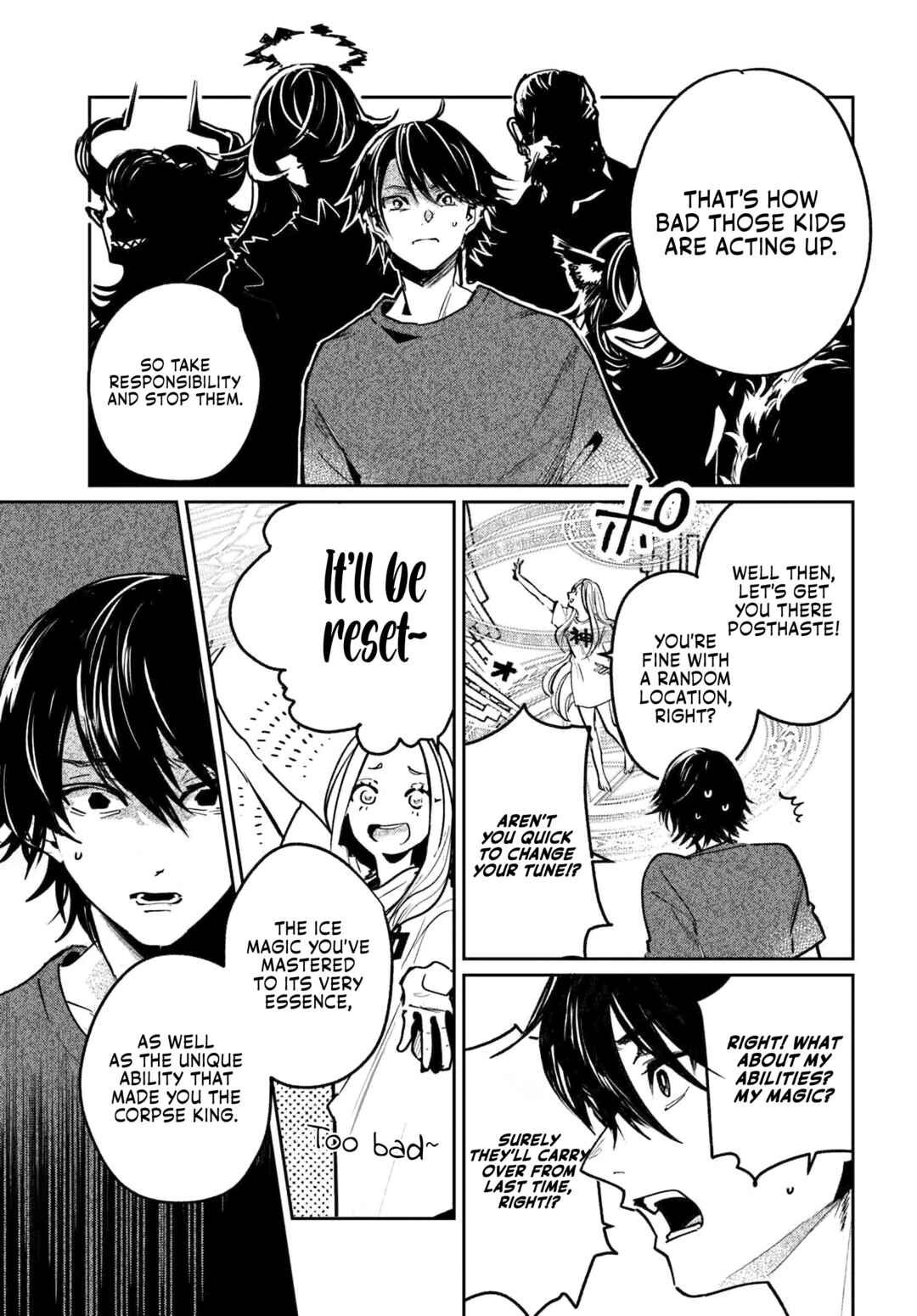 Shiou no Kikan: Moto Yuusha no Ore, Jibun ga Soshiki Shita Chuuni Himitsu Kessha o Tomeru tame ni Futatabi Isekai ni Shoukan Sareteshimau Chapter 1 - Page 12