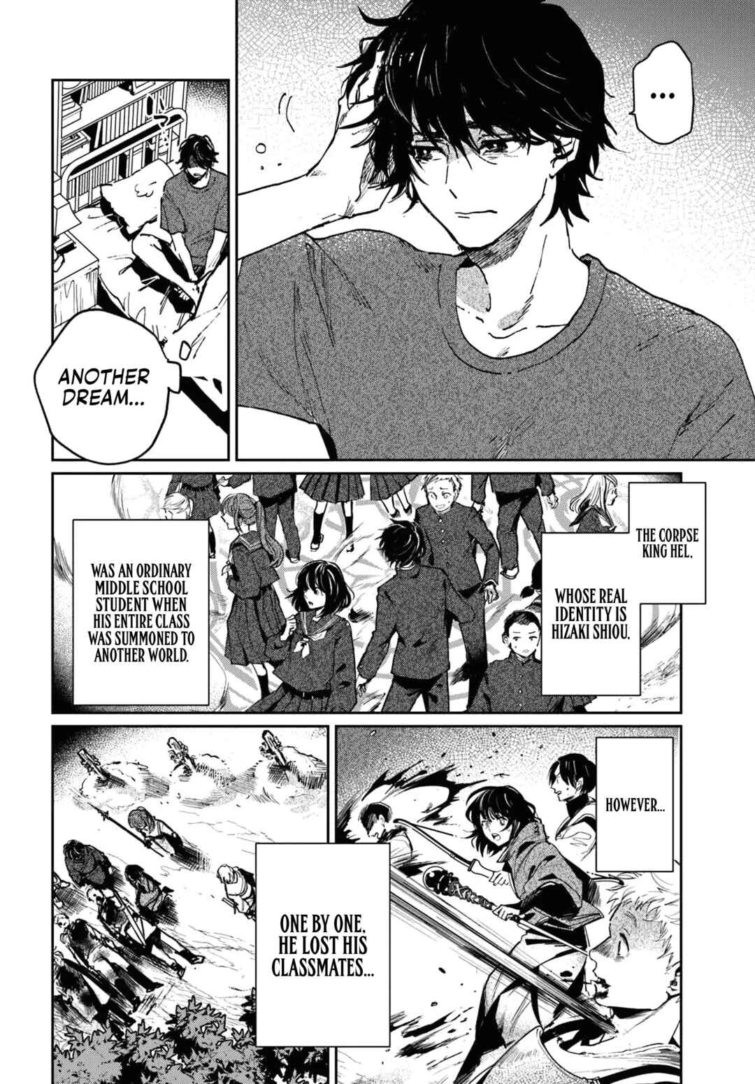 Shiou no Kikan: Moto Yuusha no Ore, Jibun ga Soshiki Shita Chuuni Himitsu Kessha o Tomeru tame ni Futatabi Isekai ni Shoukan Sareteshimau Chapter 1 - Page 5
