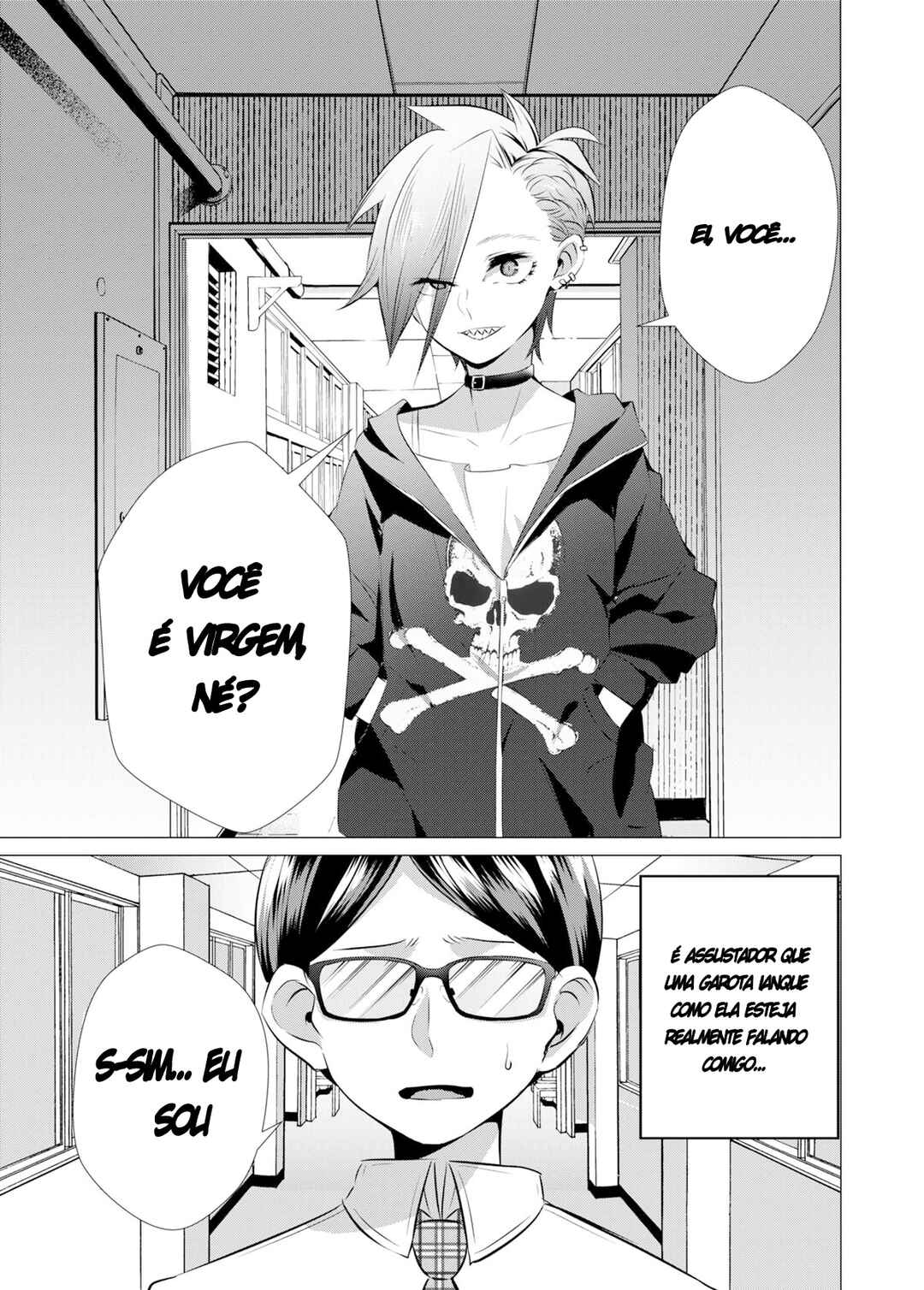 Yankee-chan ga Jimi Megane ni Koisuru Hanashi Chapter 1 - Page 1