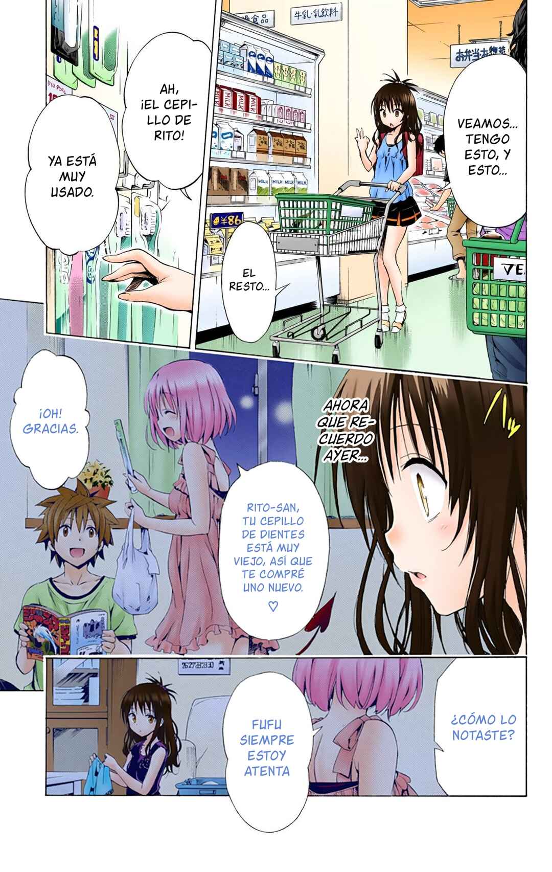 To Love Ru Darkness (Official Colored) Chapter 12 - Page 15