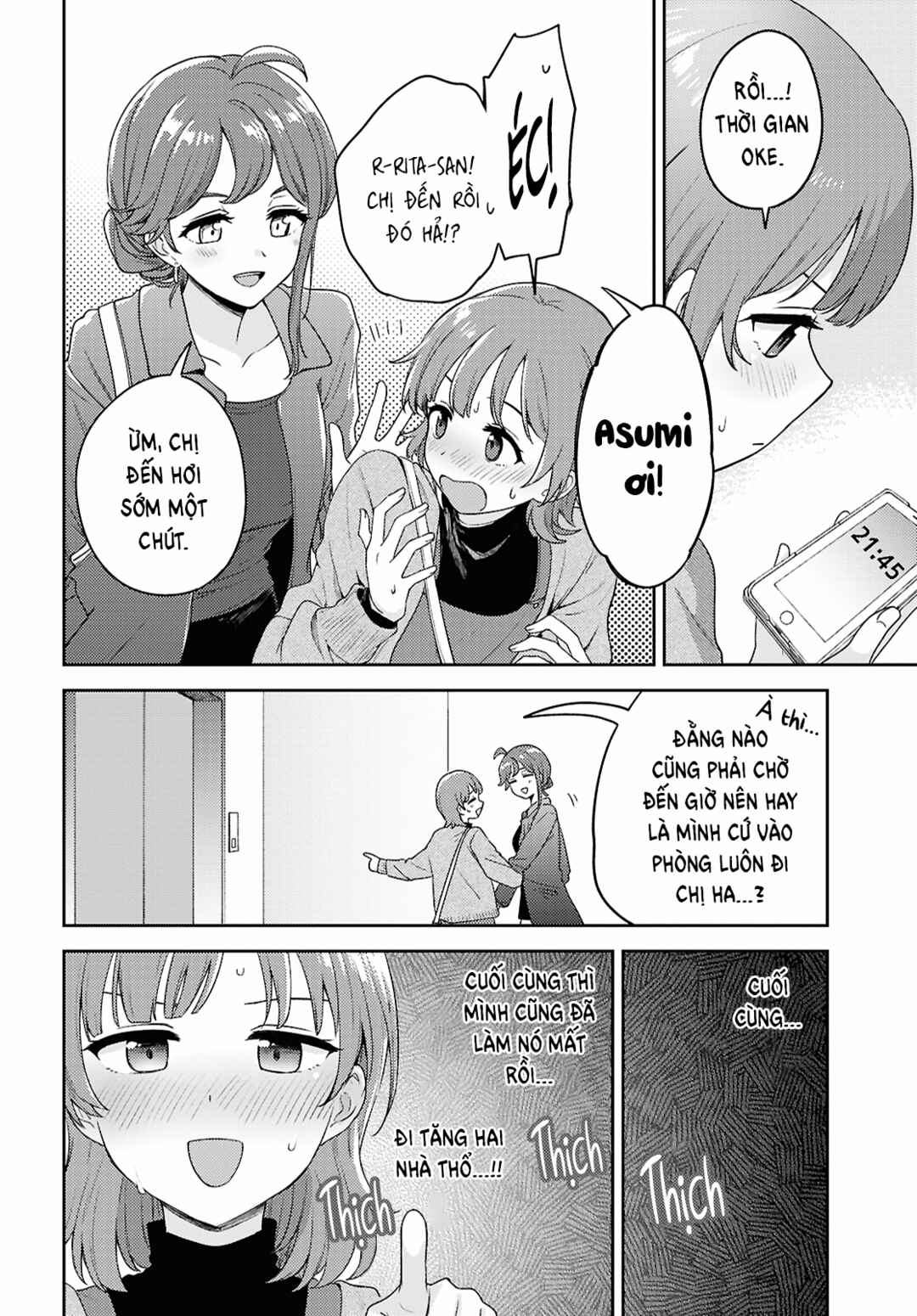 Asumi-chan wa Les Fuuzoku ni Kyoumi ga Arimasu! Chapter 32 - Page 22
