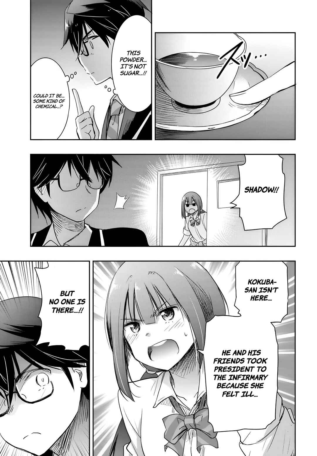 Watashi yori Tsuyoi Otoko to Kekkon shitai no - Seiso na Biji Seito Kaichou (Jitsu wa Moto Banchou) no Himitsu wo Shiru Inkya (Jitsu wa Kanojo wo Koeru Saikyou no Yankee) Chapter 12 - Page 5