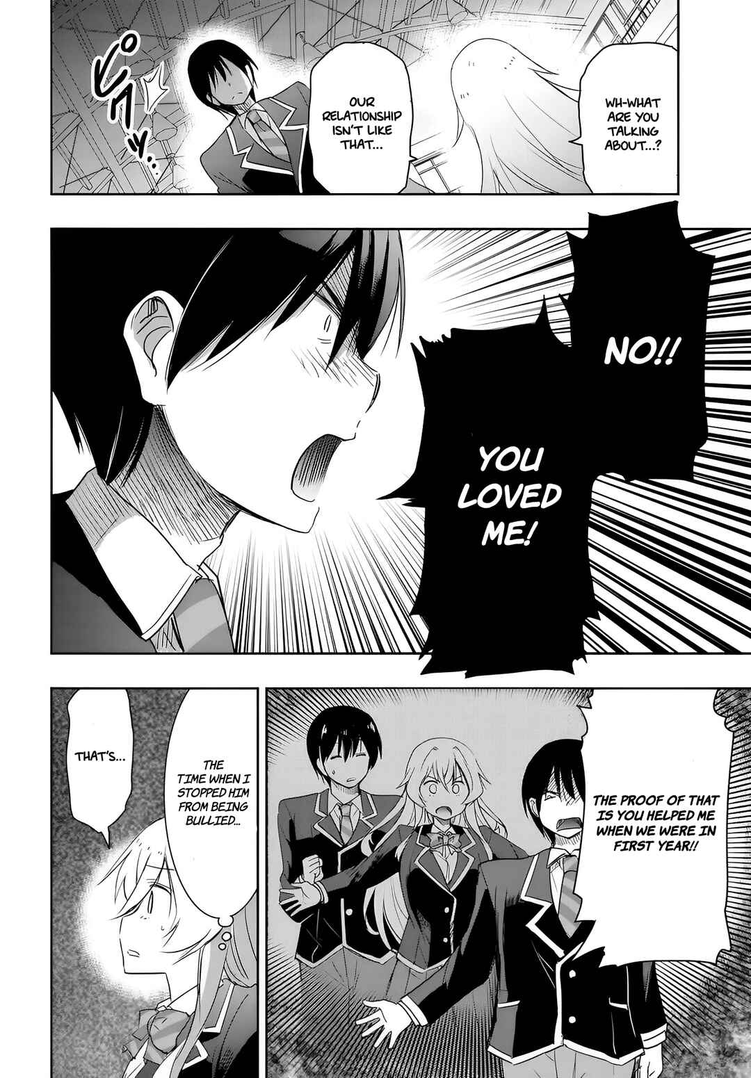Watashi yori Tsuyoi Otoko to Kekkon shitai no - Seiso na Biji Seito Kaichou (Jitsu wa Moto Banchou) no Himitsu wo Shiru Inkya (Jitsu wa Kanojo wo Koeru Saikyou no Yankee) Chapter 12 - Page 8