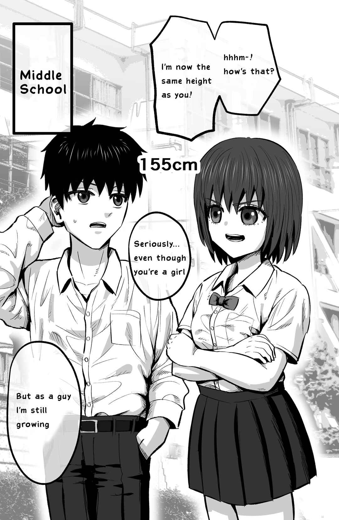 Childhood Friends Competing For Height Chapter ? - Page 2