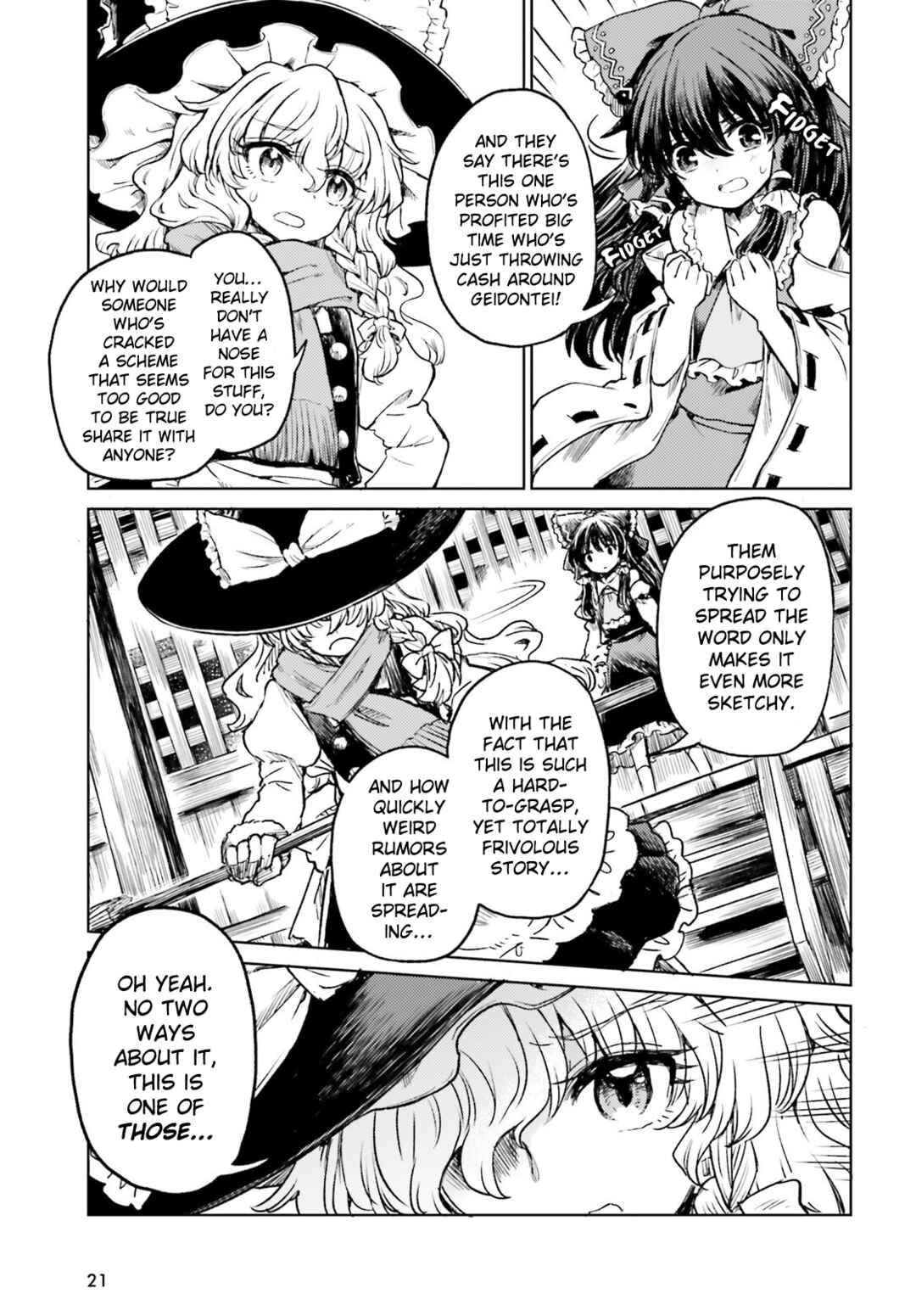 Touhou Suichouka: Lotus Eater-tachi no Suisei Chapter 61 - Page 13