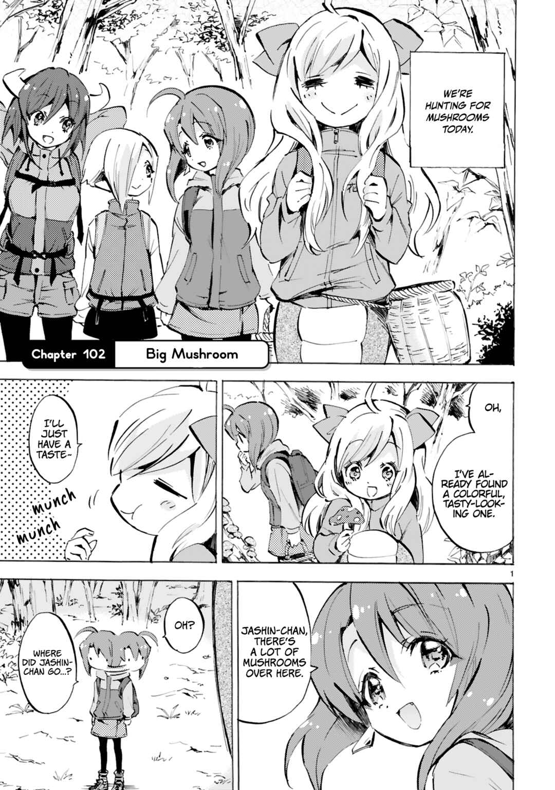 Jashin-chan Dropkick Chapter 102 - Page 1