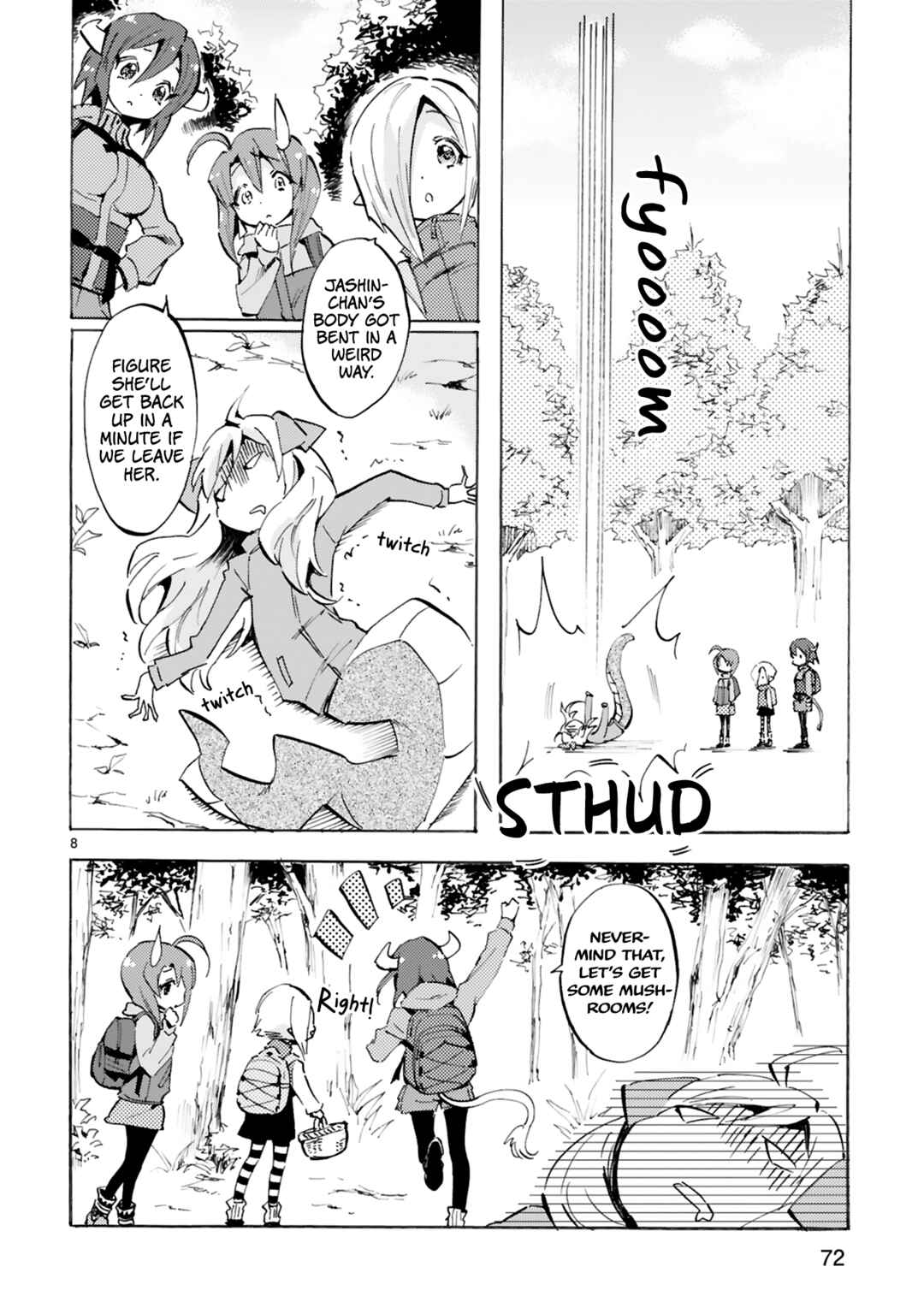Jashin-chan Dropkick Chapter 102 - Page 8