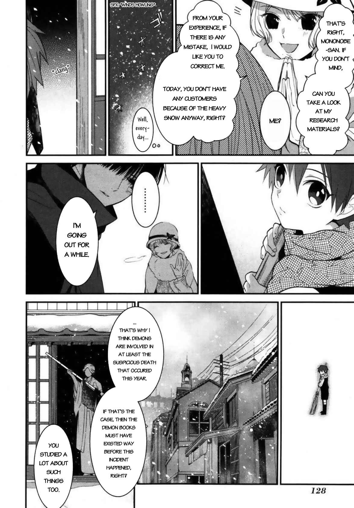 Mononobe Koshoten Kaikitan Chapter 4 - Page 8