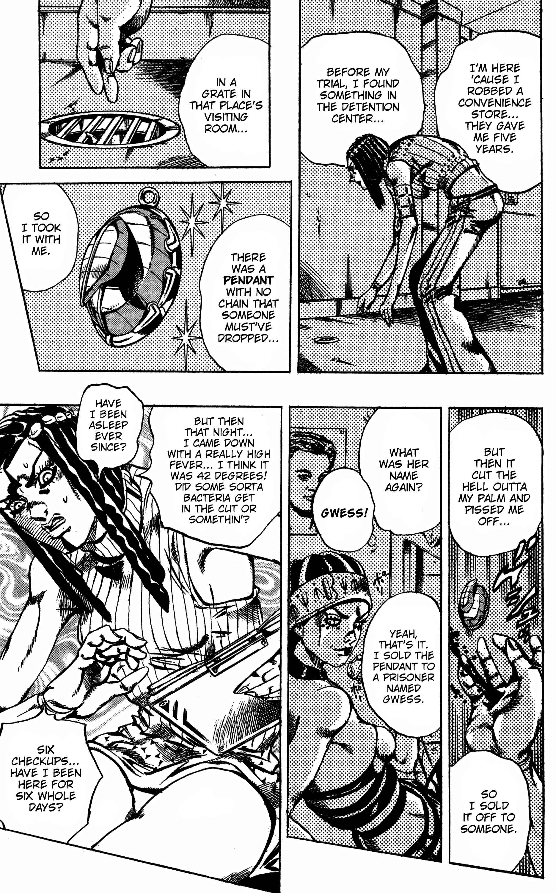 JoJo no Kimyou na Bouken: Part 6 - Stone Ocean Chapter 21 - Page 7