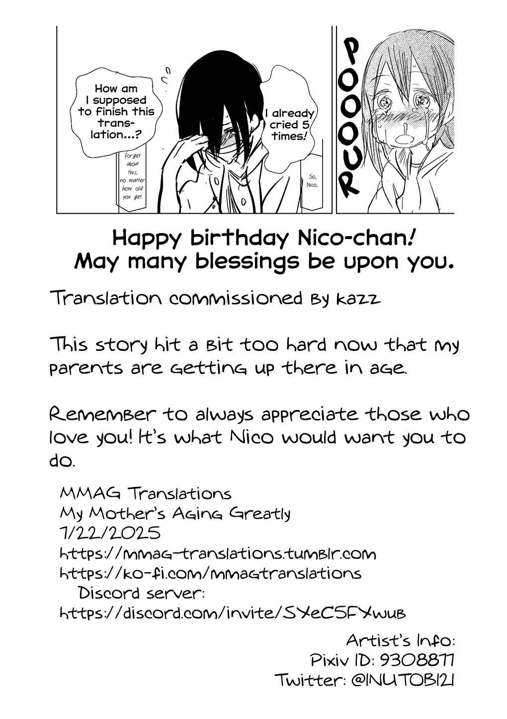 Love Live! - Hatachi ni Natta Nico-chan e (Doujinshi) Chapter ? - Page 35