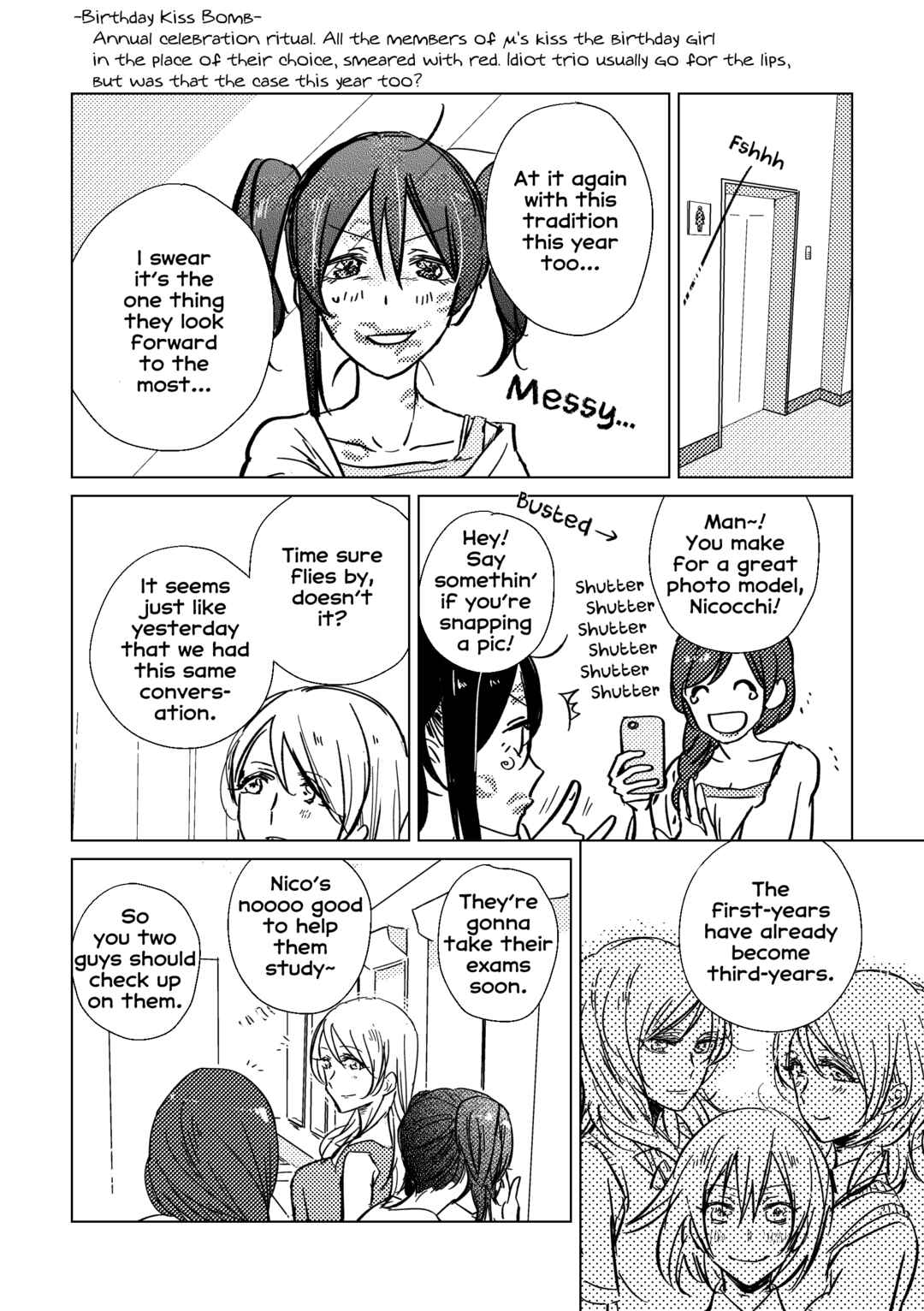Love Live! - Hatachi ni Natta Nico-chan e (Doujinshi) Chapter ? - Page 8