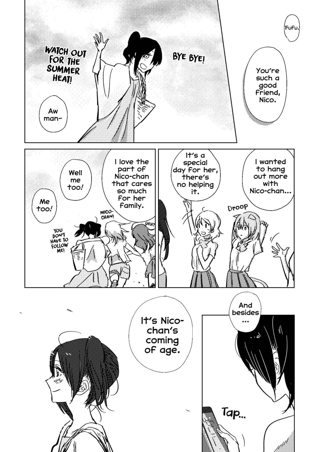 Love Live! - Hatachi ni Natta Nico-chan e (Doujinshi) Chapter ? - Page 9